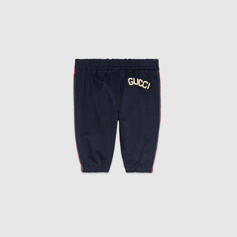 Baby Boys Blue Cotton Trousers