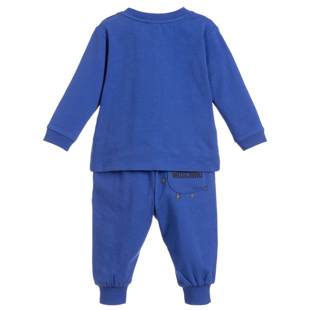 Baby Boys & Girls Blue Cotton Set