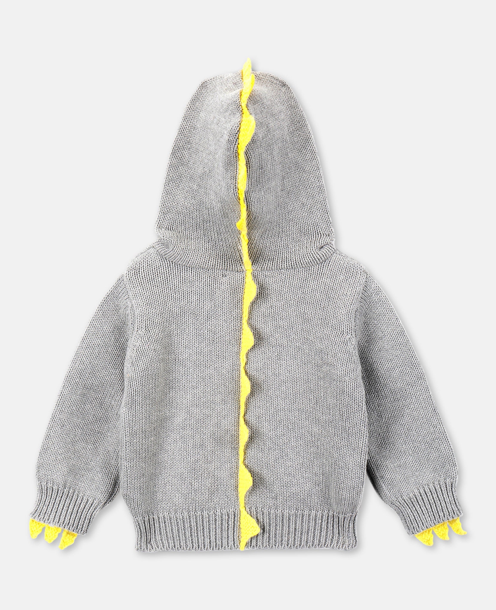 Baby Boys & Girls Grey Cotton Cardigan