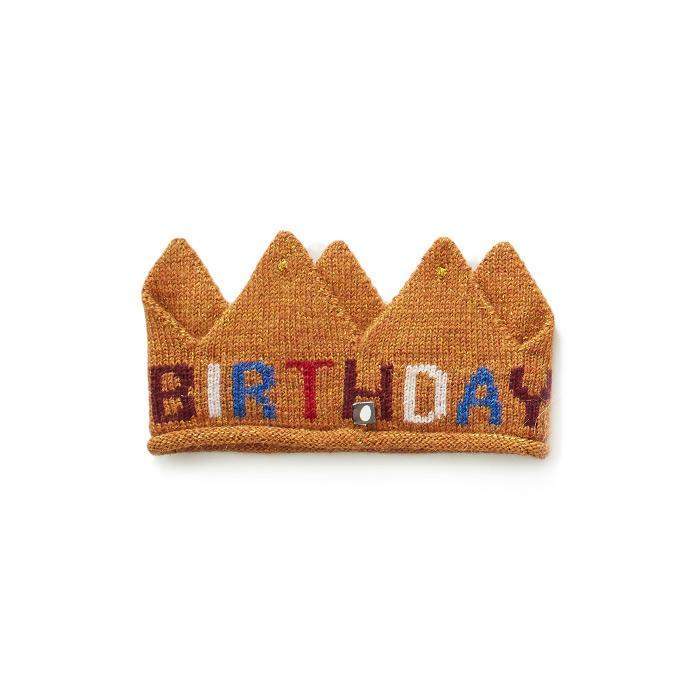 Boys & Girls Yellow Birthday Alpaca Crown