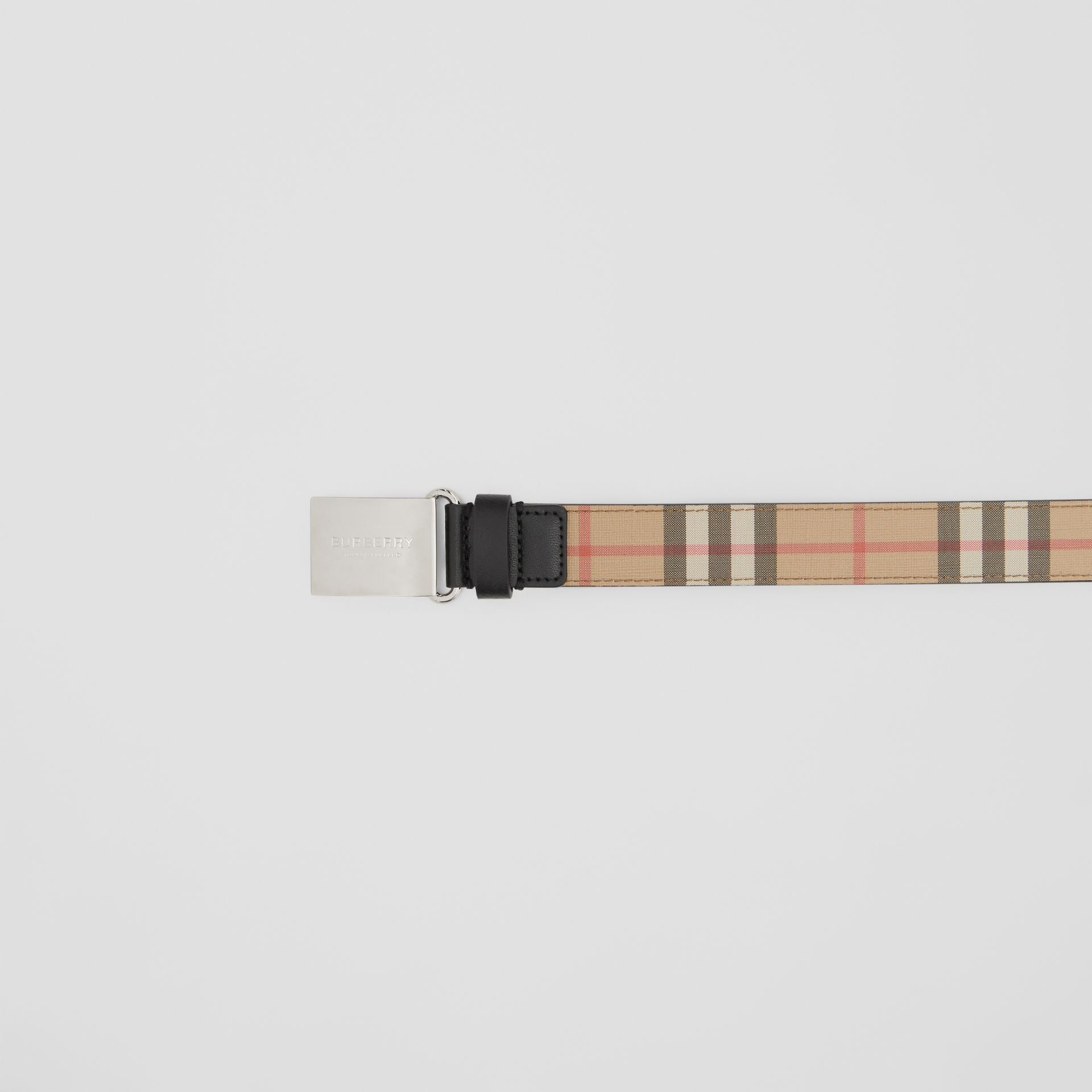 Boys Archive Beige Leather Belt