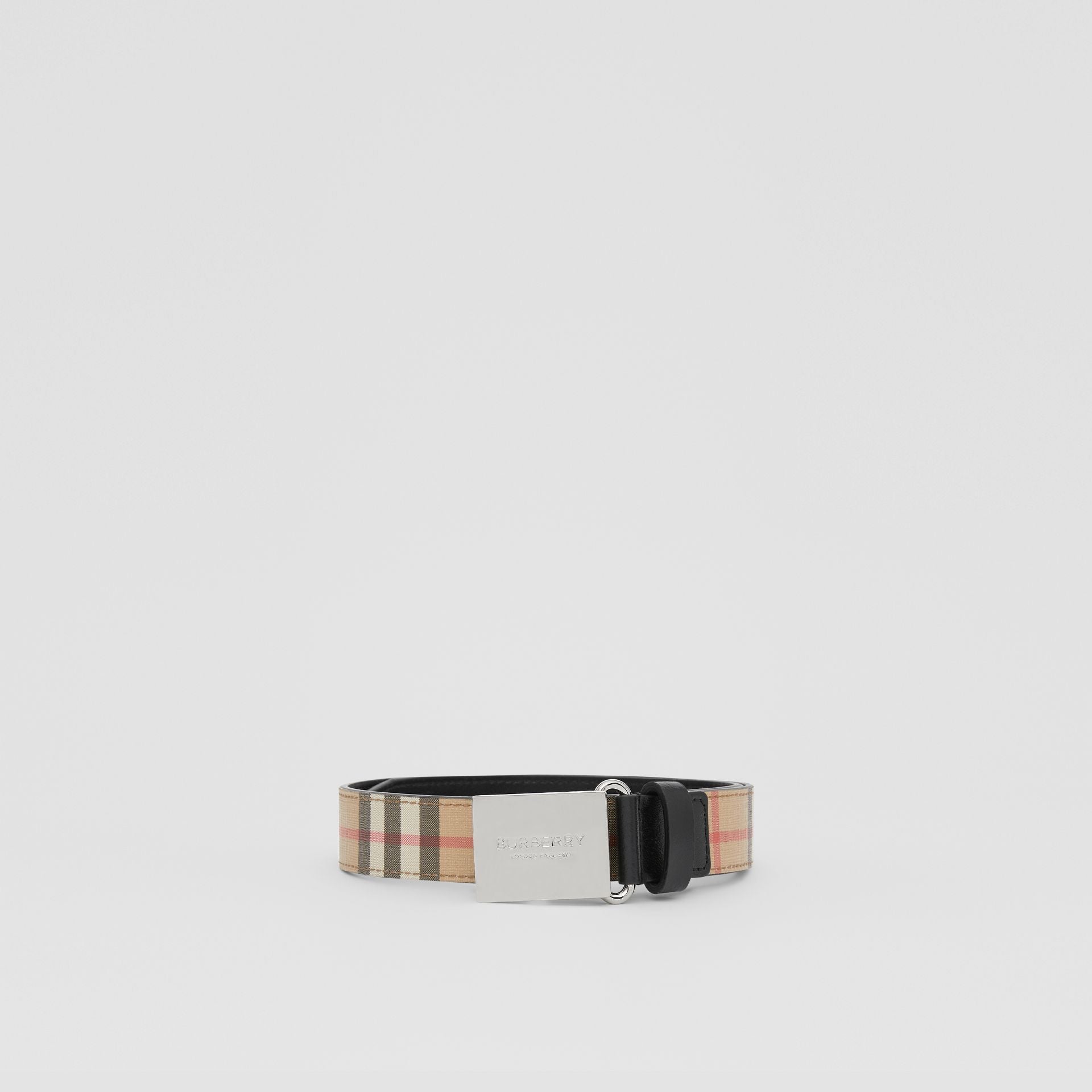 Boys Archive Beige Leather Belt