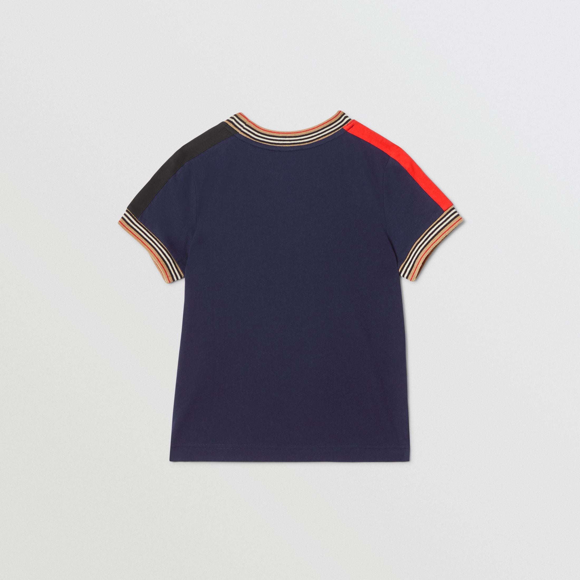 Boys Navy Cotton T-shirt