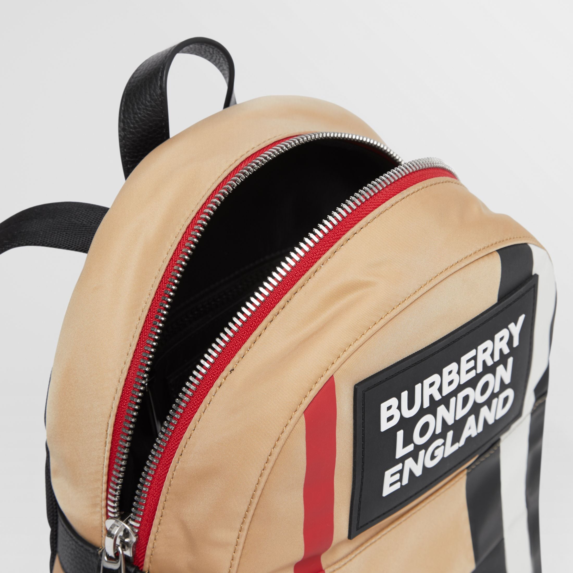 Boys & Girls Archive Beige Logo Backpack