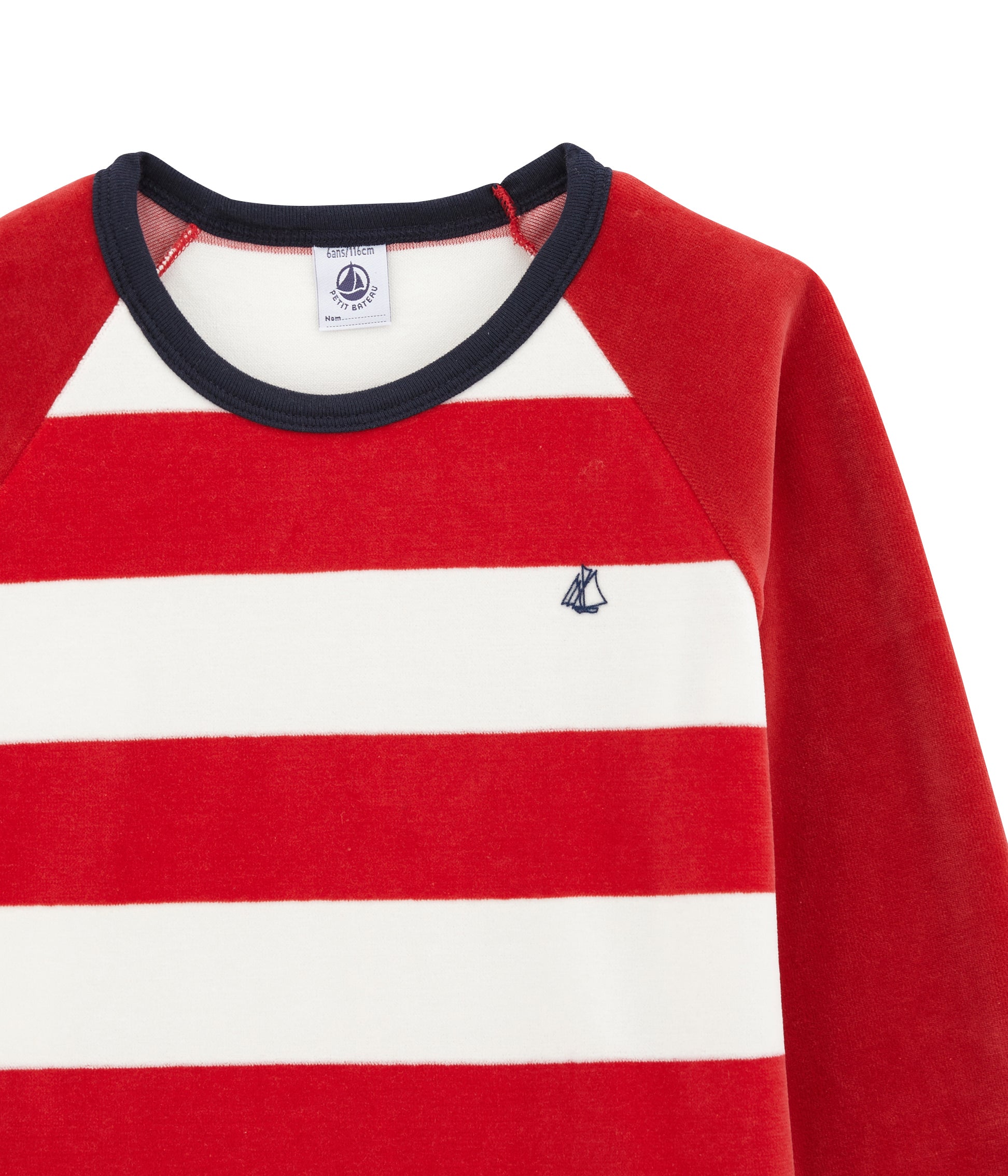 Boys & Girls Red & Navy Cotton Sets