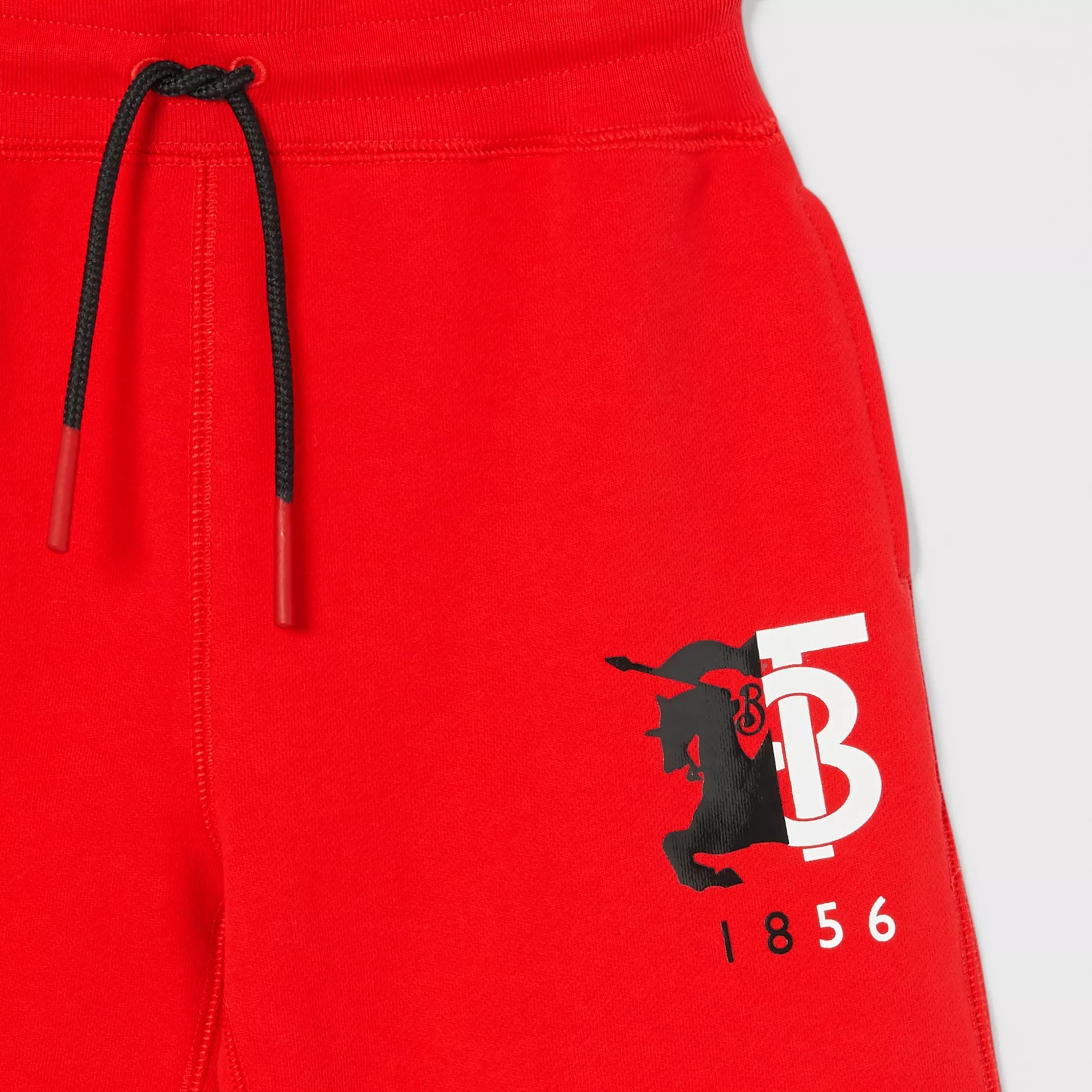 Boys Red Cotton Shorts