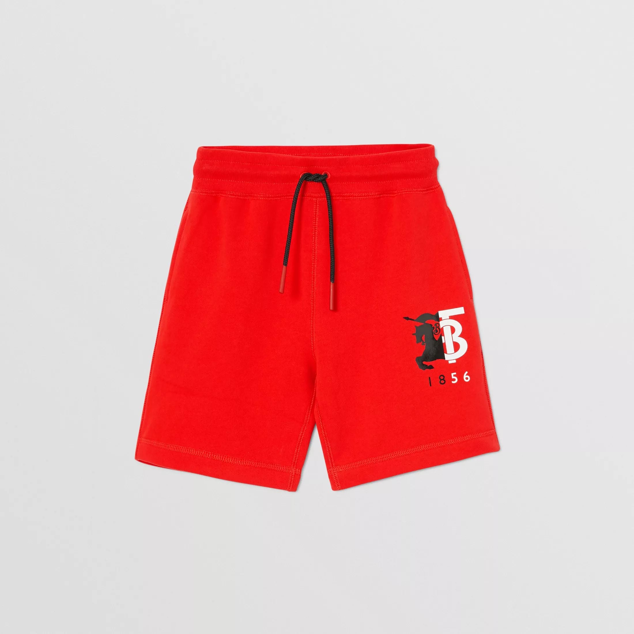 Boys Red Cotton Shorts