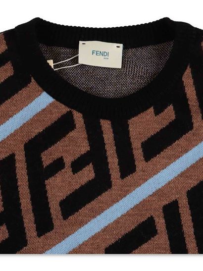 Boys Brown FF Jumper