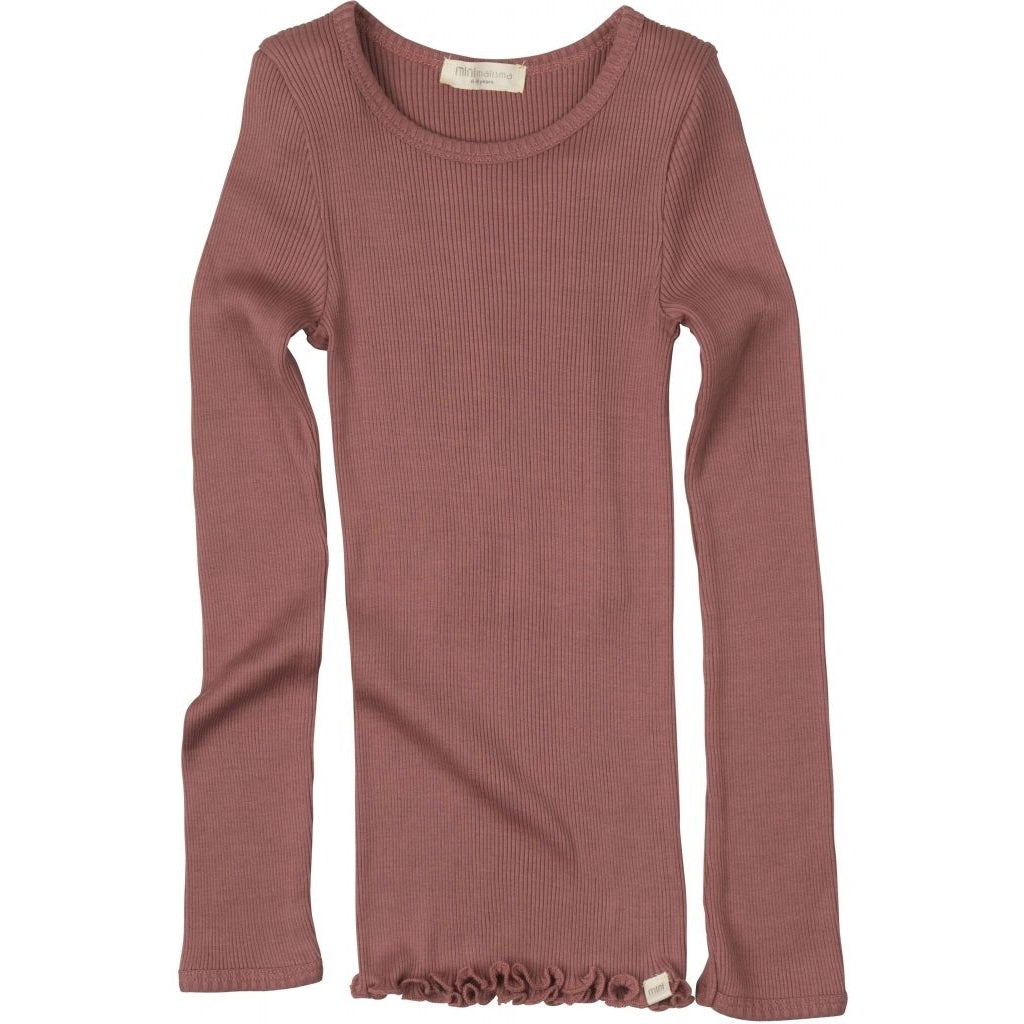 Boys & Girls Dark Red Silk Top