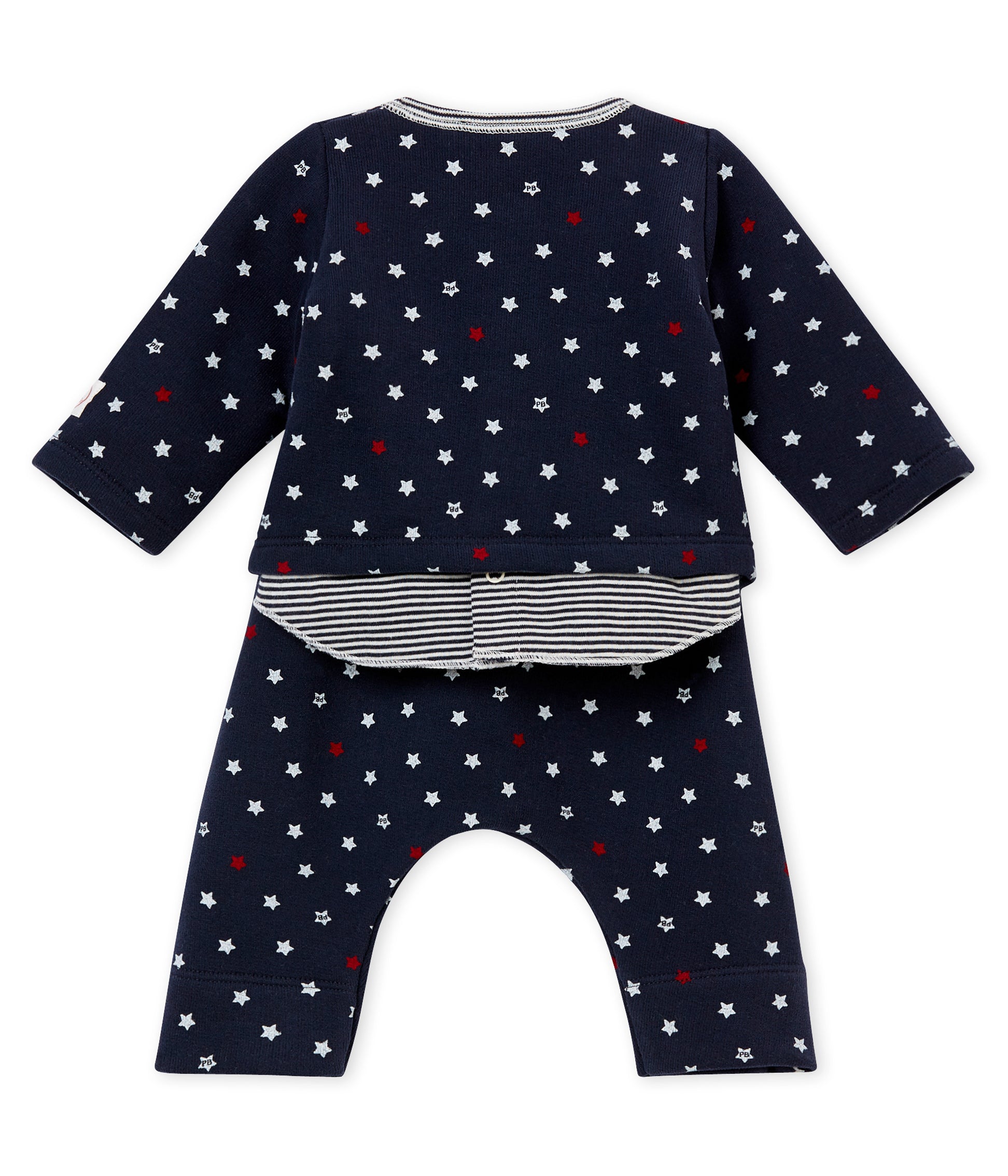 Baby Boys Navy Cotton Sets