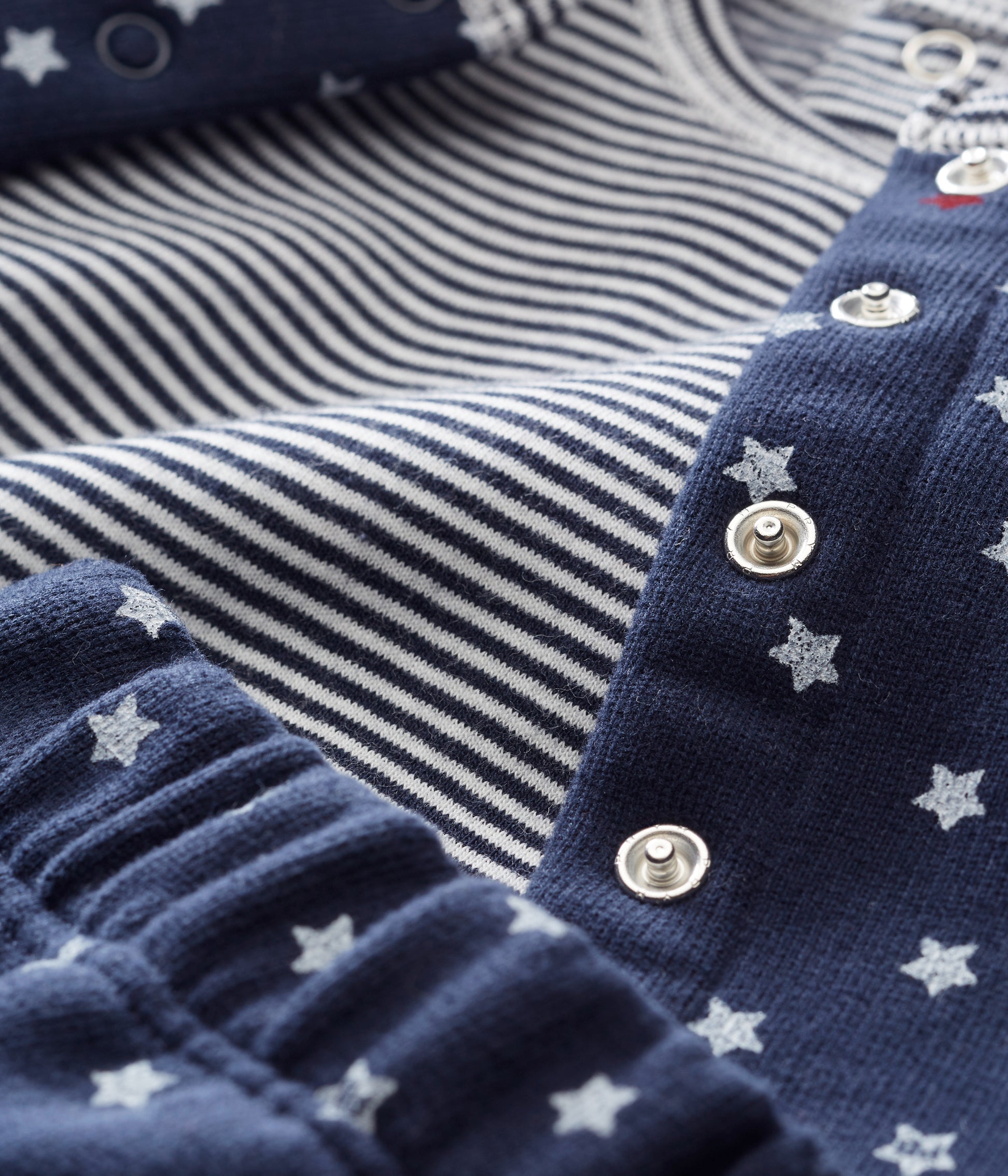 Baby Boys Navy Cotton Sets