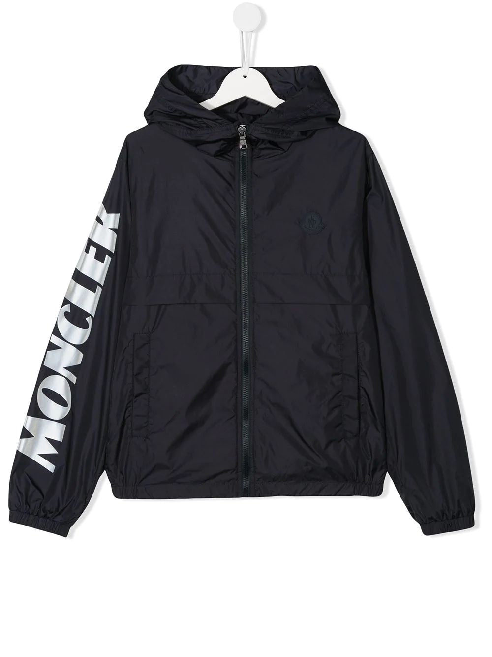 Boys Black Logo Jacket