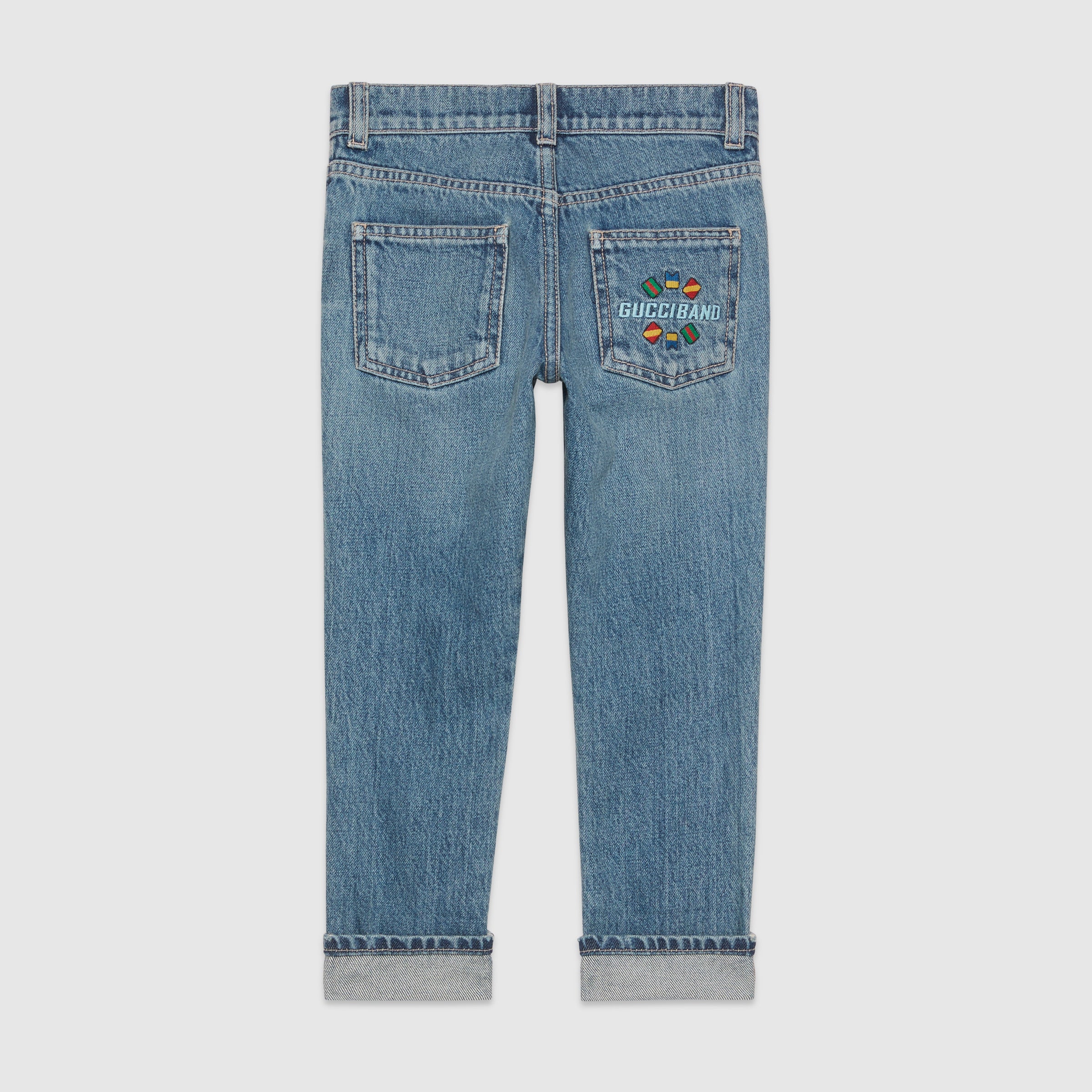 Boys Blue Denim Trousers