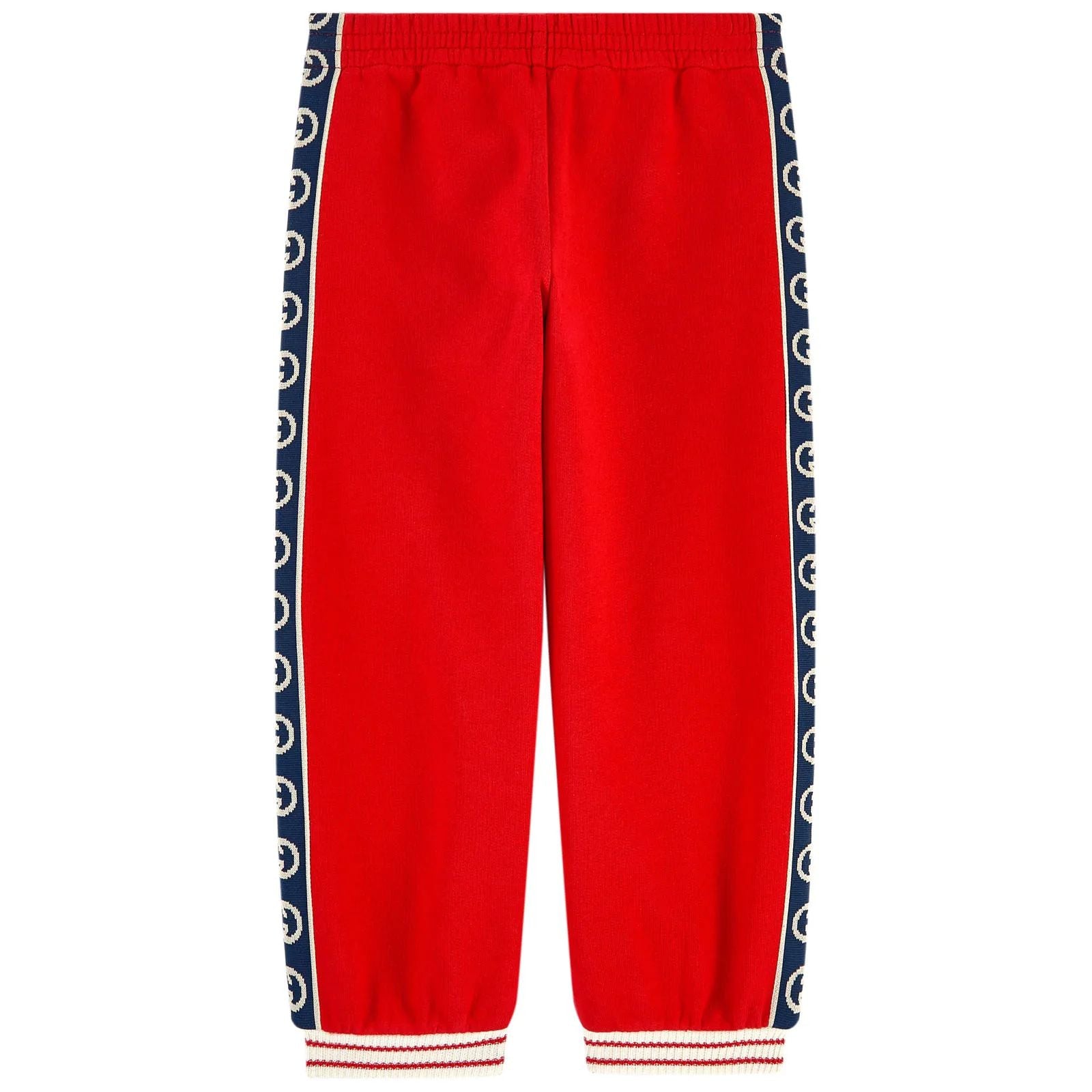 Boys Red Cotton Trousers