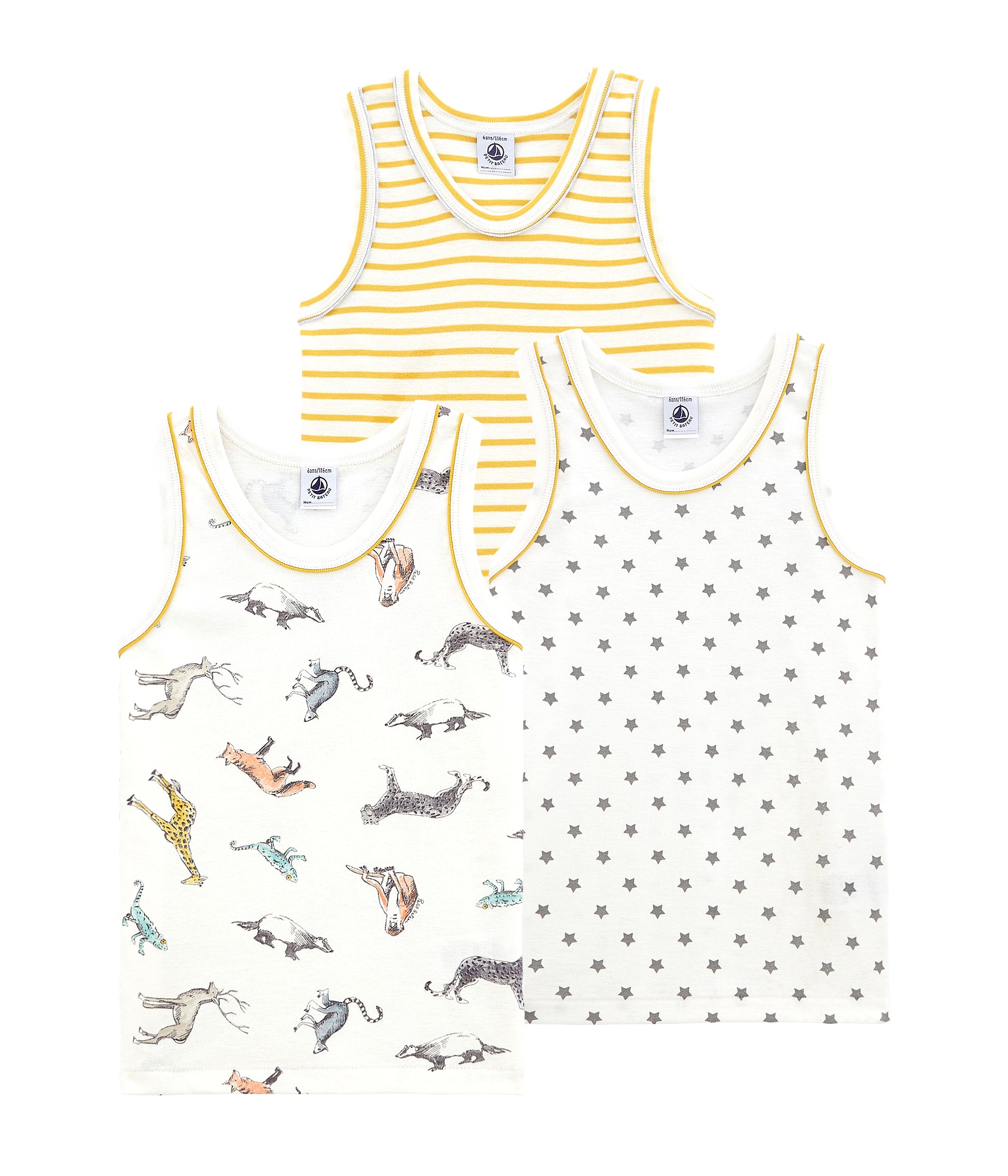 Boys & Girls Multicolor Vests Sets