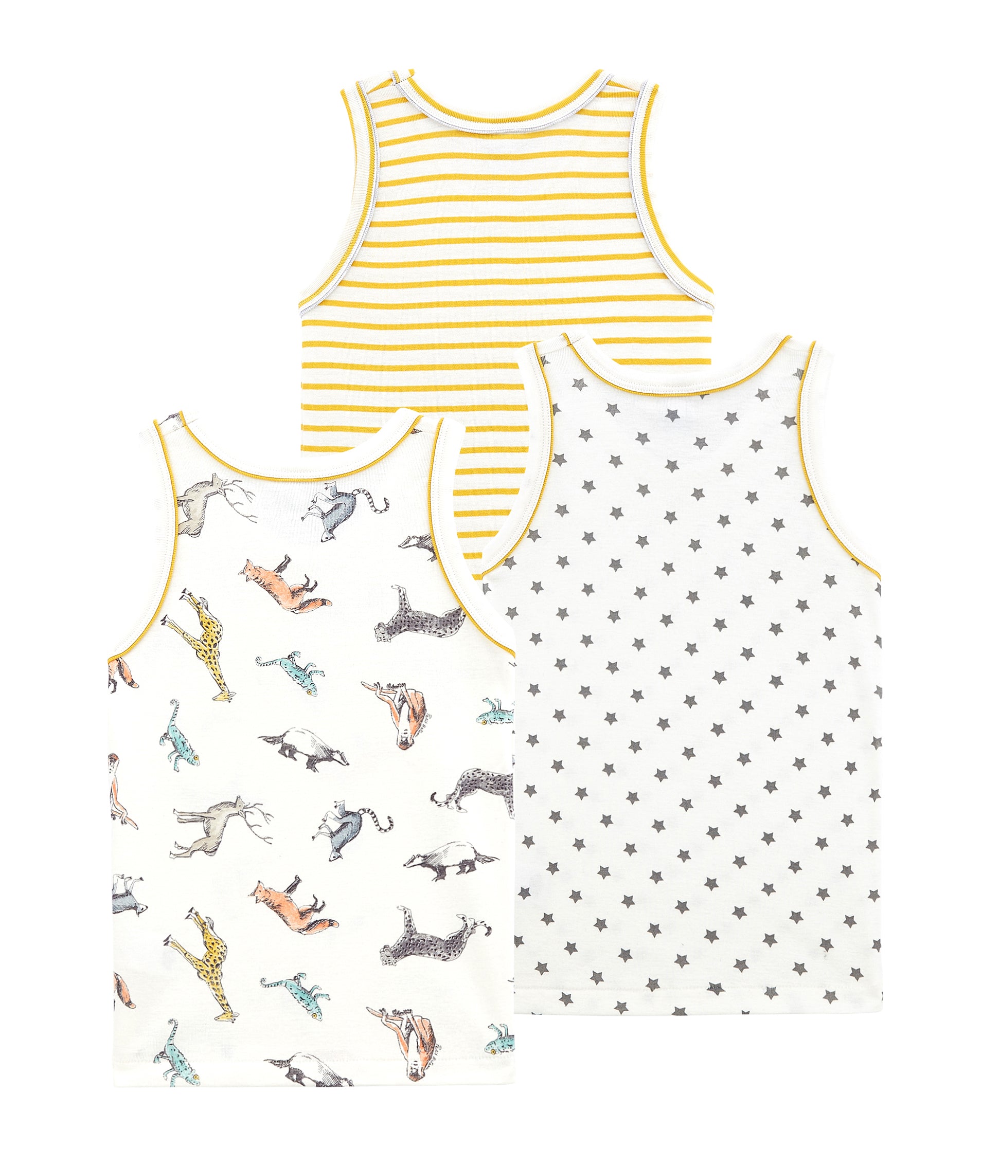 Boys & Girls Multicolor Vests Sets