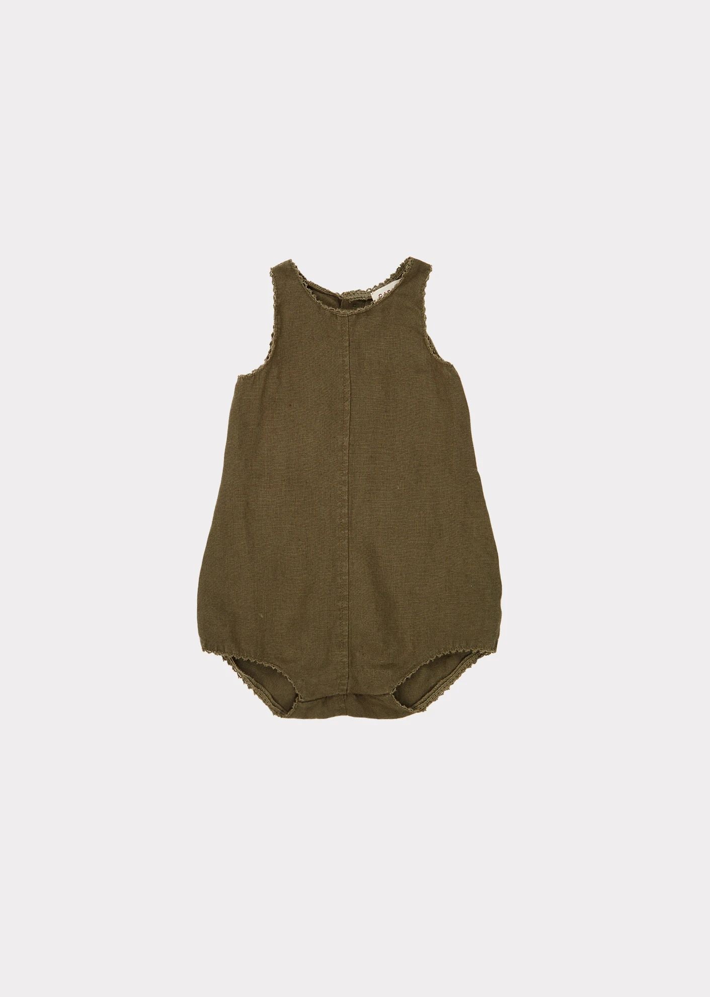 Baby Girls Dark Green Babysuit