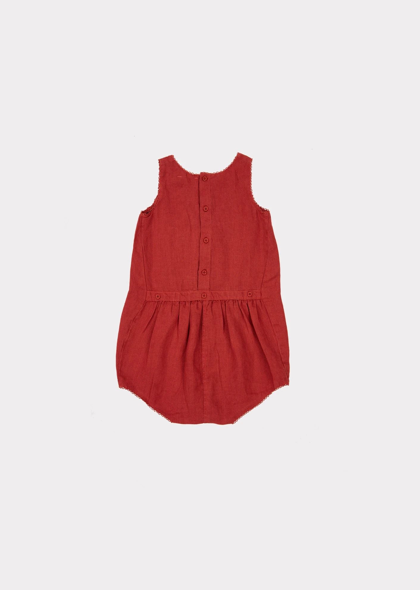 Baby Girls Red Romper