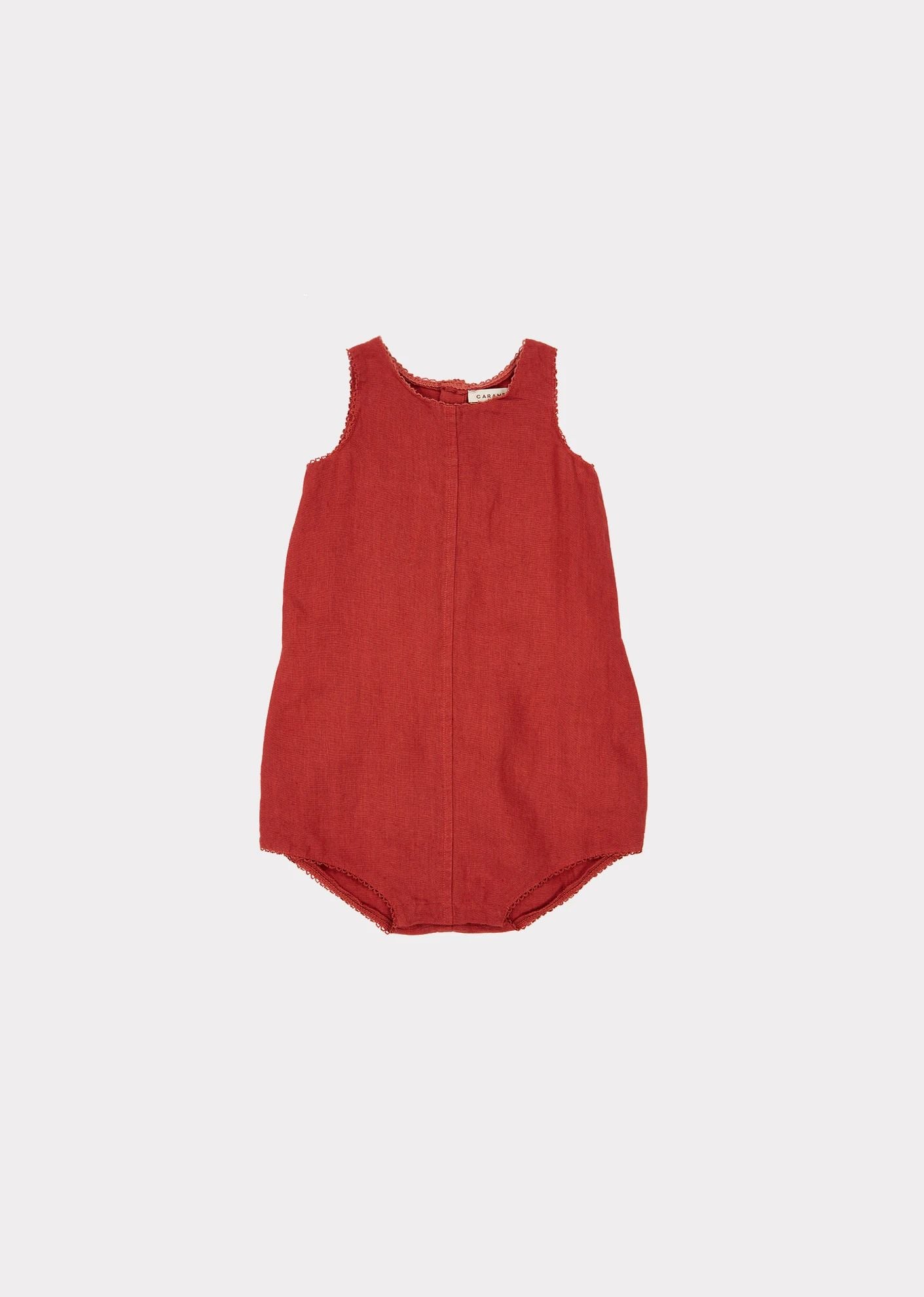 Baby Girls Red Romper