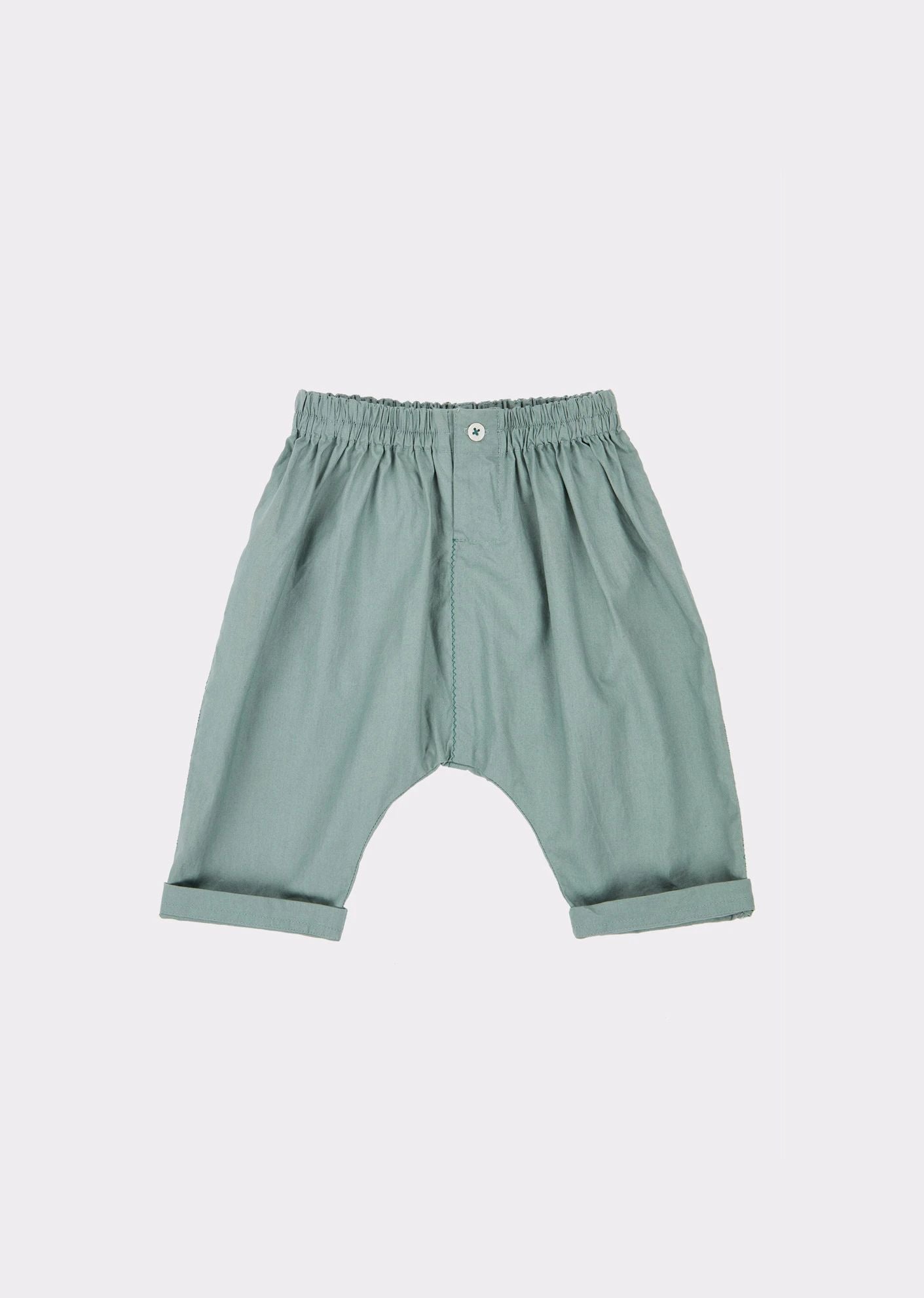 Baby Boys Green Cotton Set