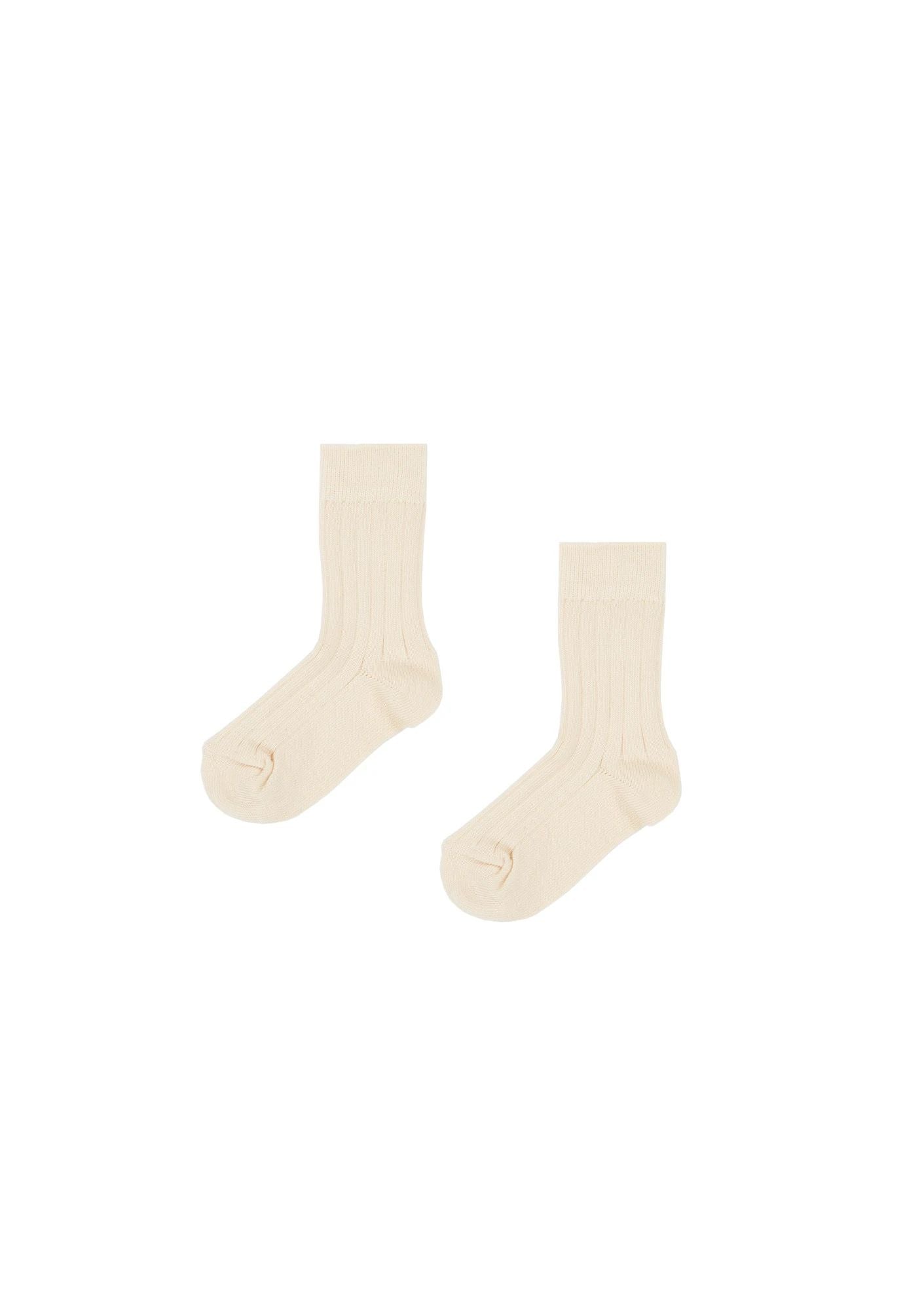 Baby Boys & Girls White Cotton Socks