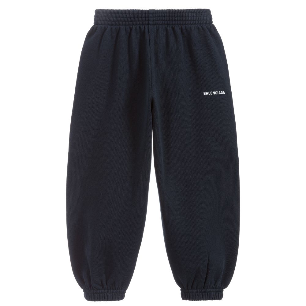 Boys & Girls Navy Cotton Trousers