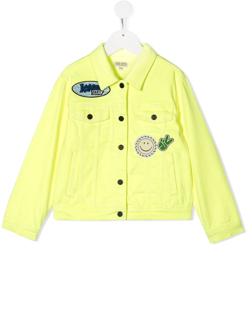 Boys & Girls Neon Yellow Jacket