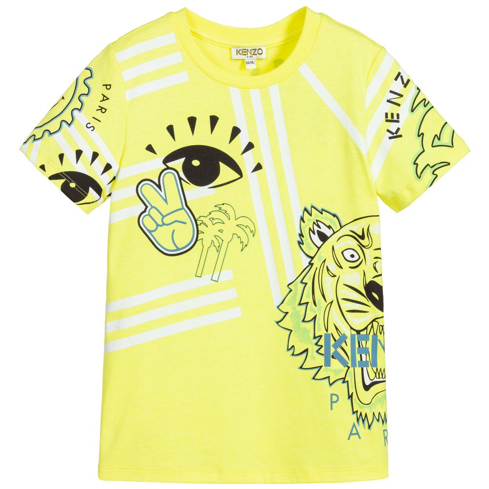 Boys Yellow Logo T-shirt