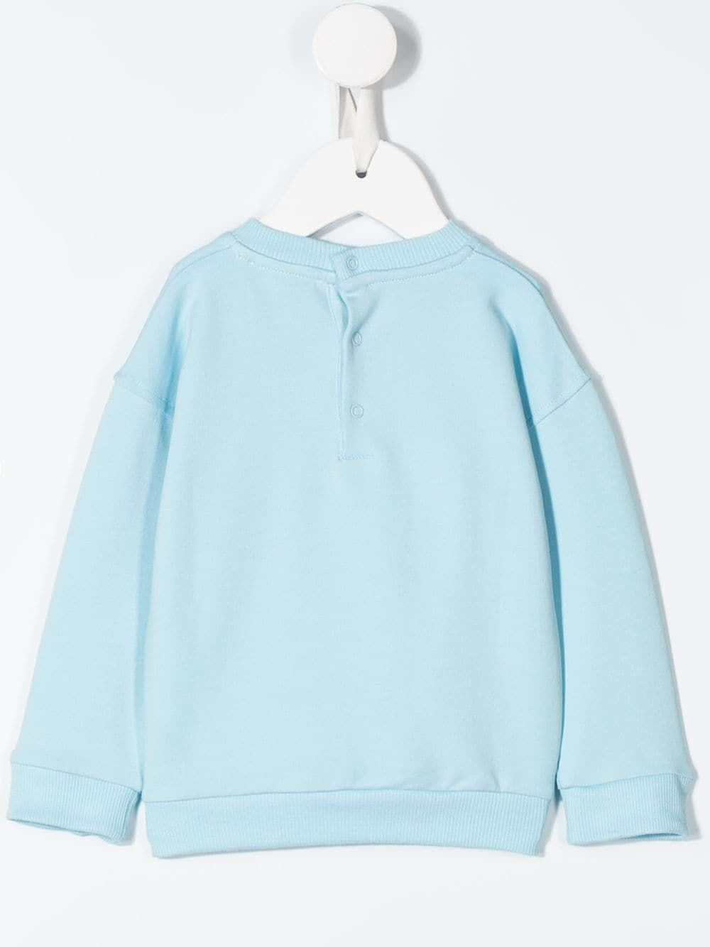 Baby Boys & Girls Blue Cotton Sweatshirt