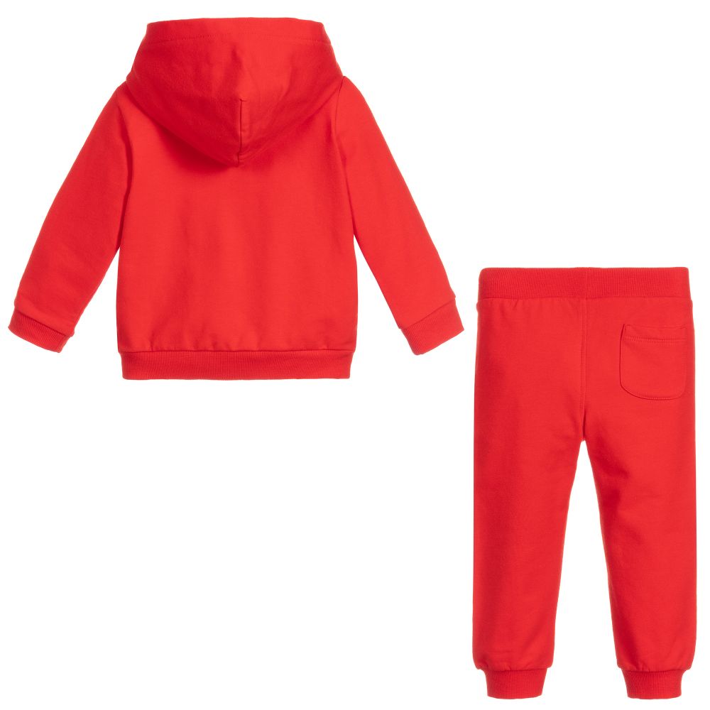 Baby Boys & Girls Red Cotton Set