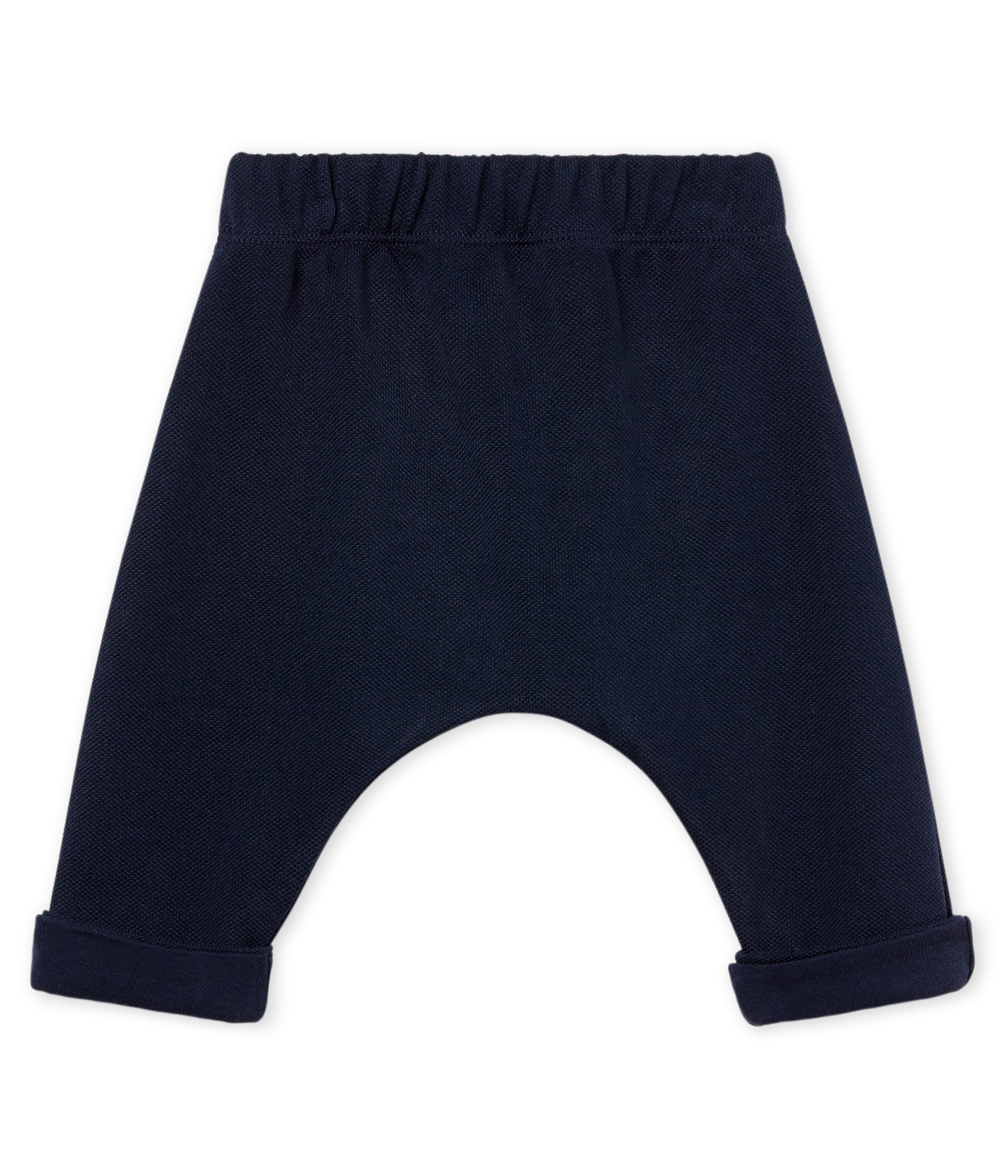 Baby Boys Blue Cotton Trousers