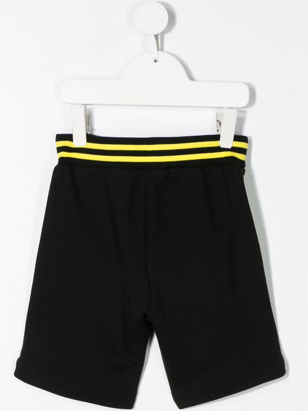 Boys Black Cotton Shorts