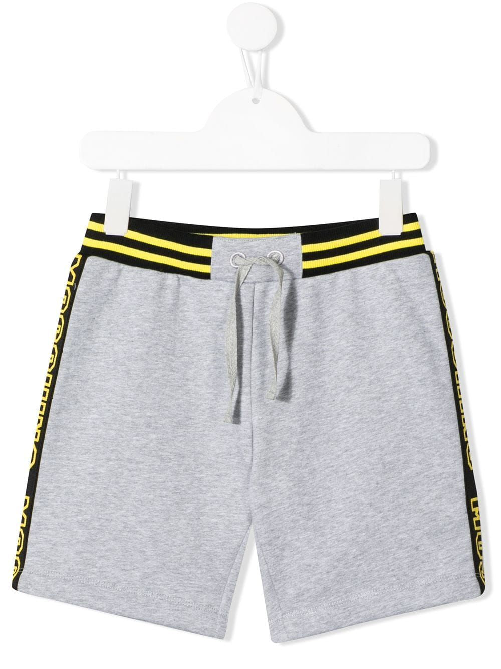 Boys Grey Cotton Shorts