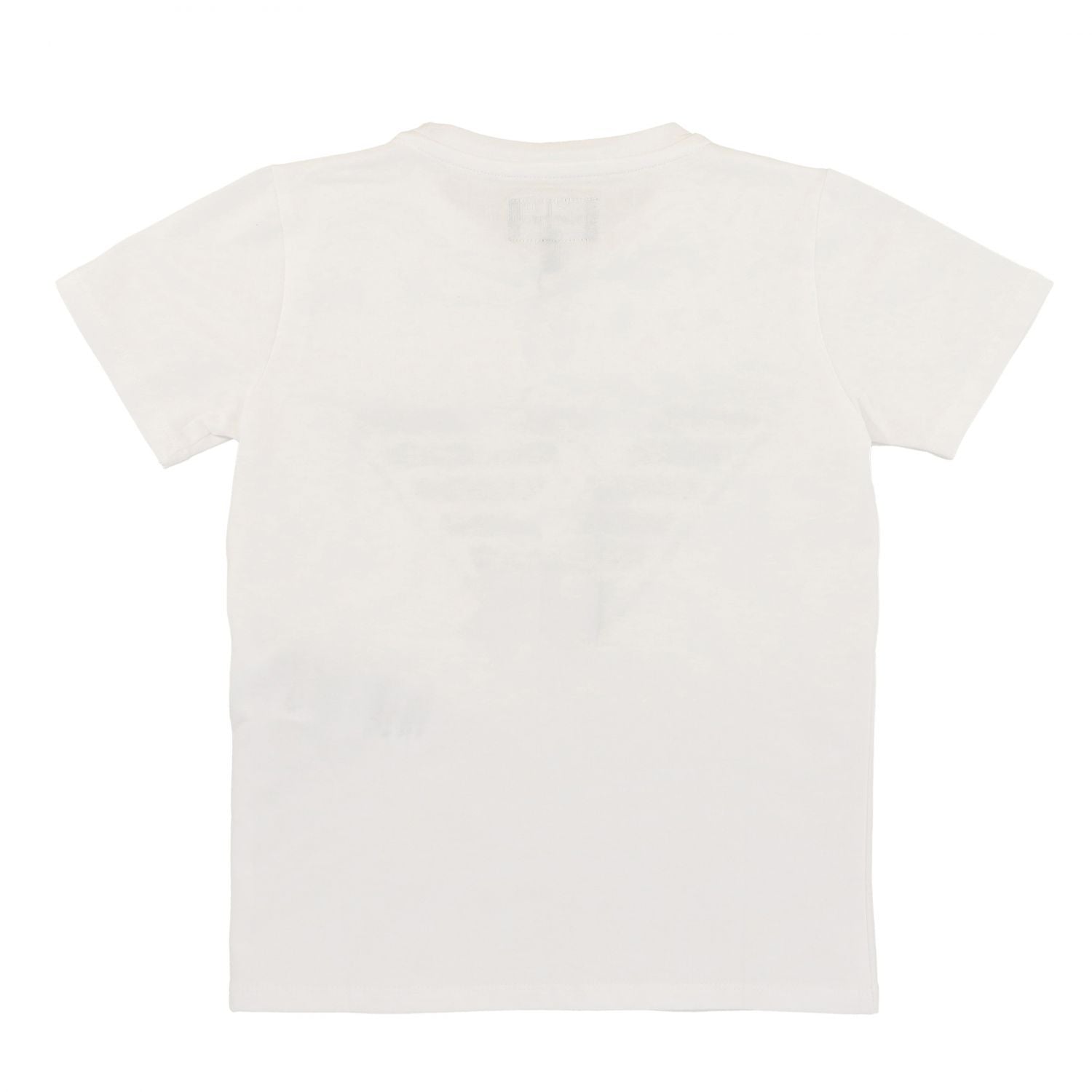 Boys Bianco Ottico Logo T-Shirt