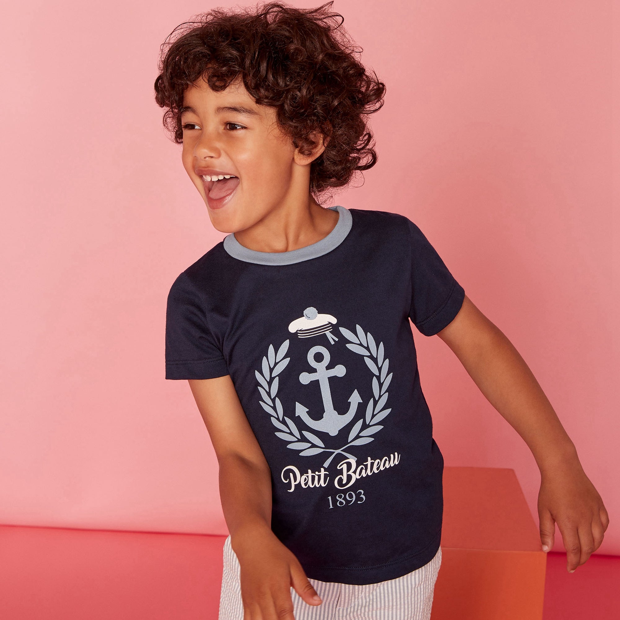 Boys Dark Blue T-shirt