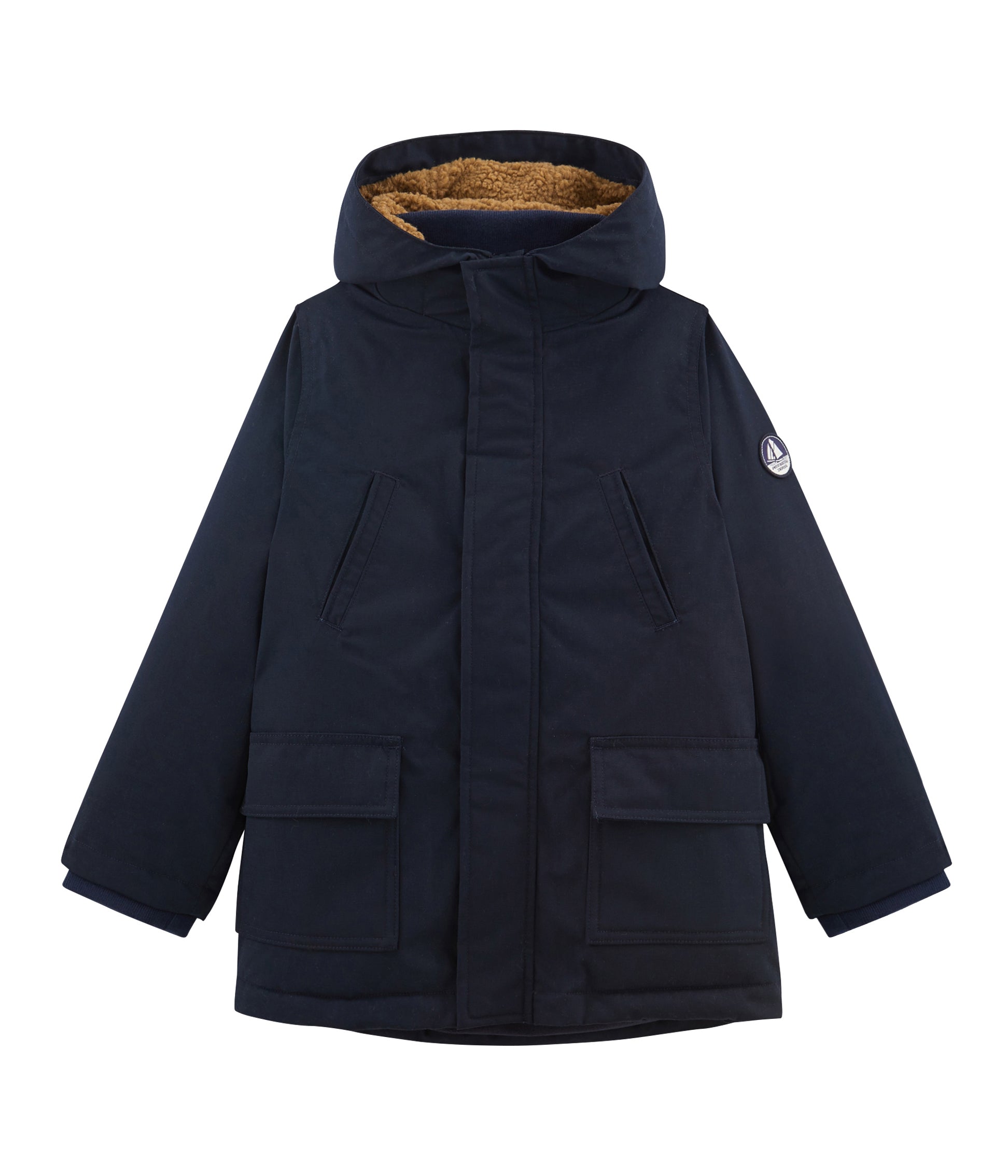 Boys Blue Hooded Jacket