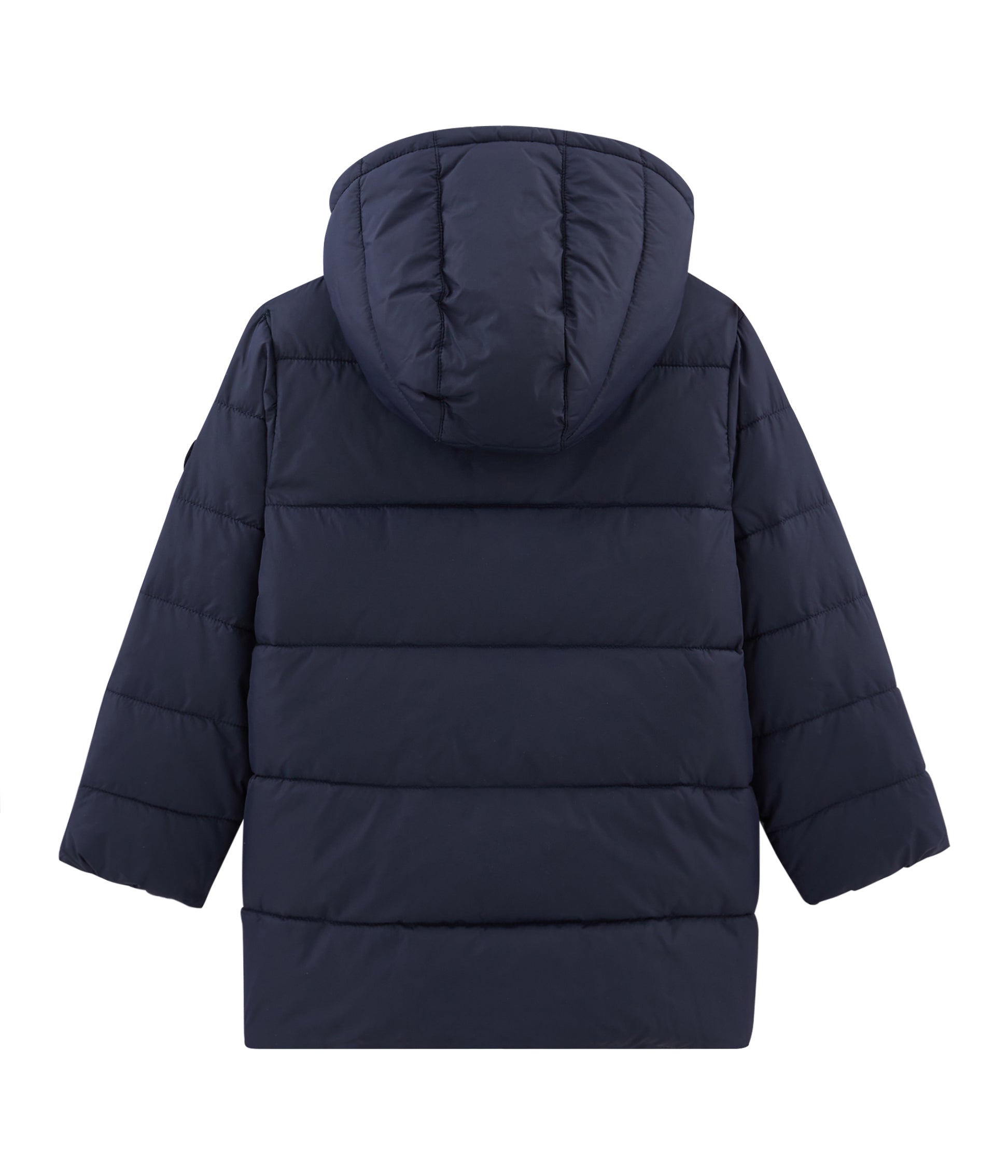 Boys Blue Hooded Coat