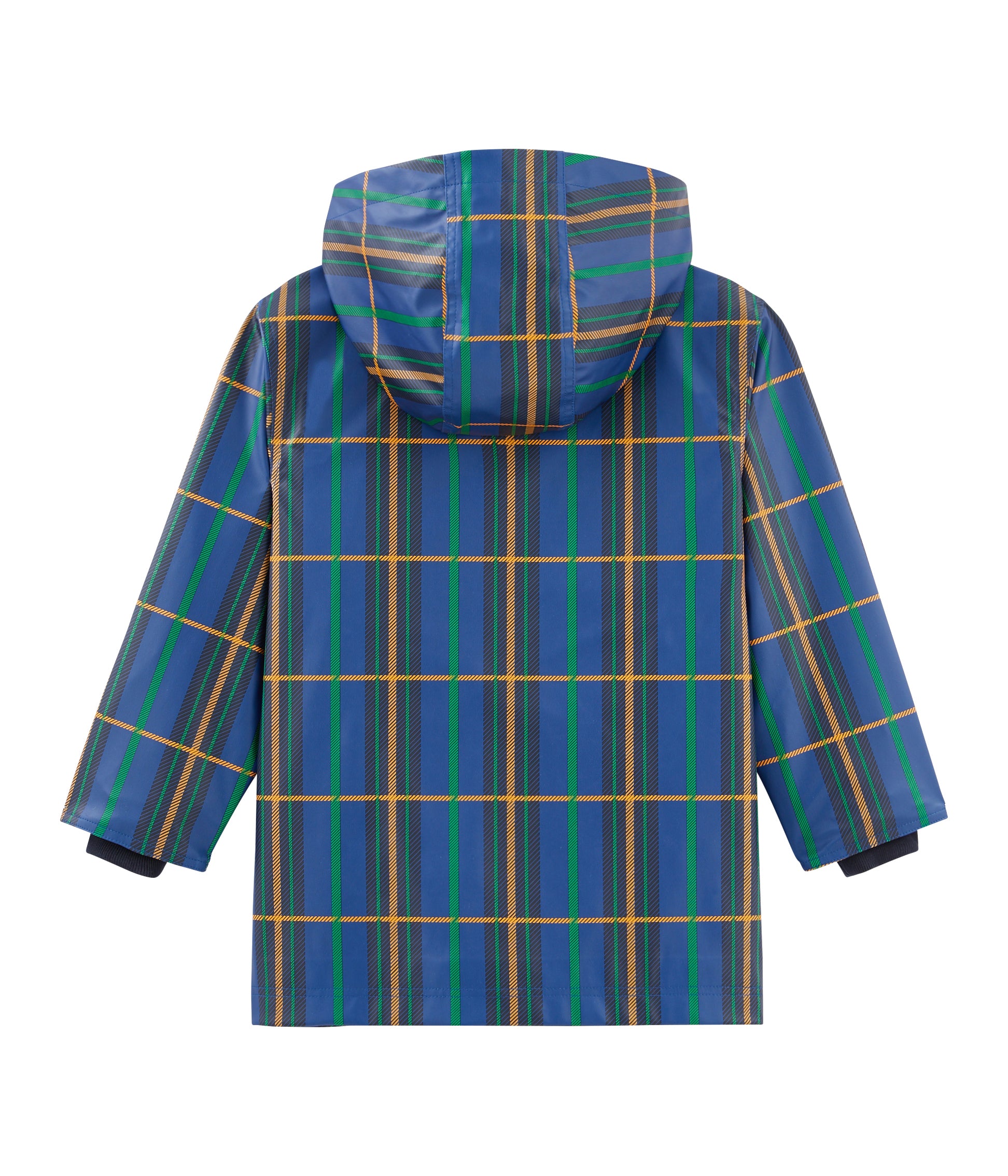 Boys Blue Hooded Coat