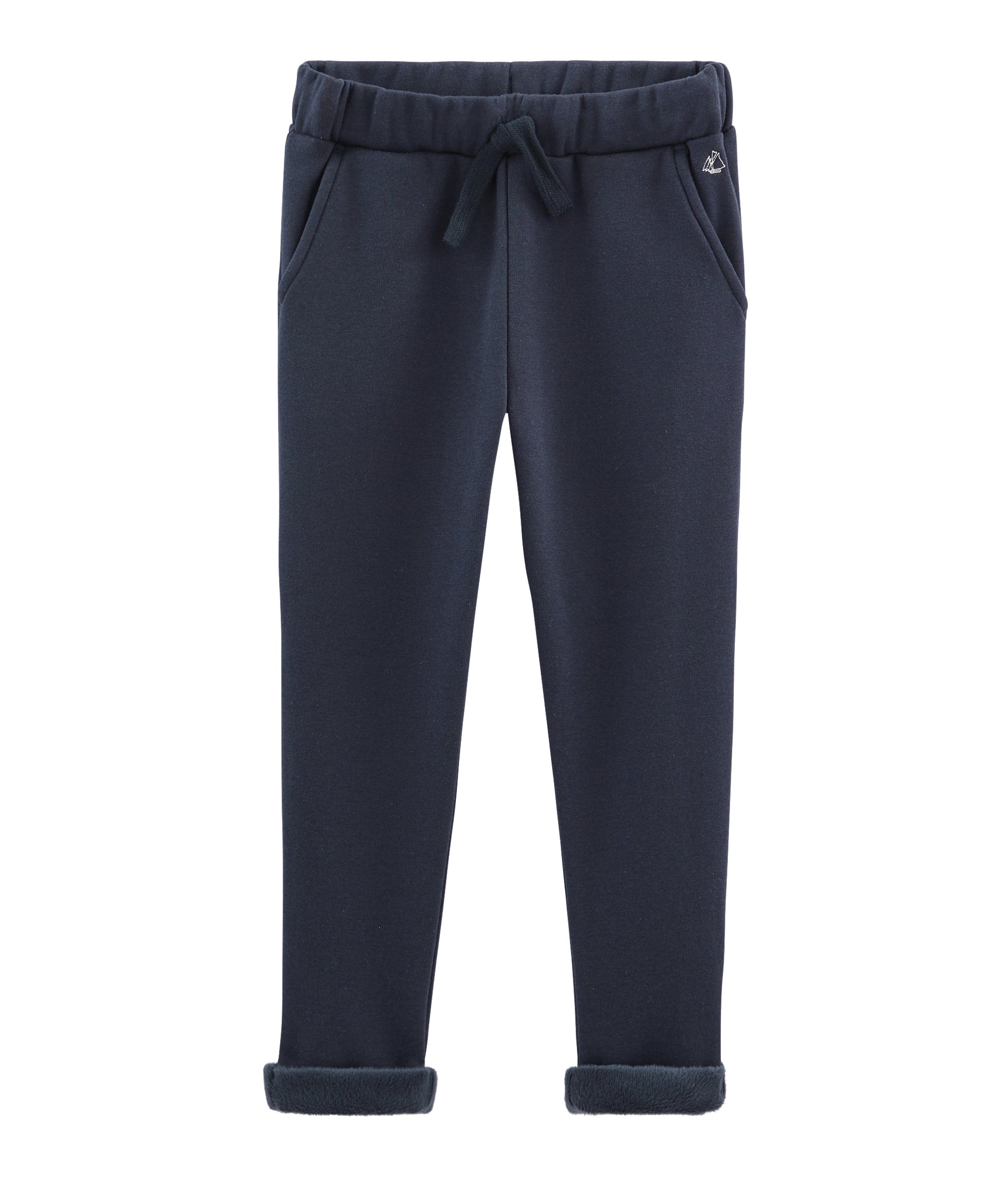 Boys Blue Cotton Trousers