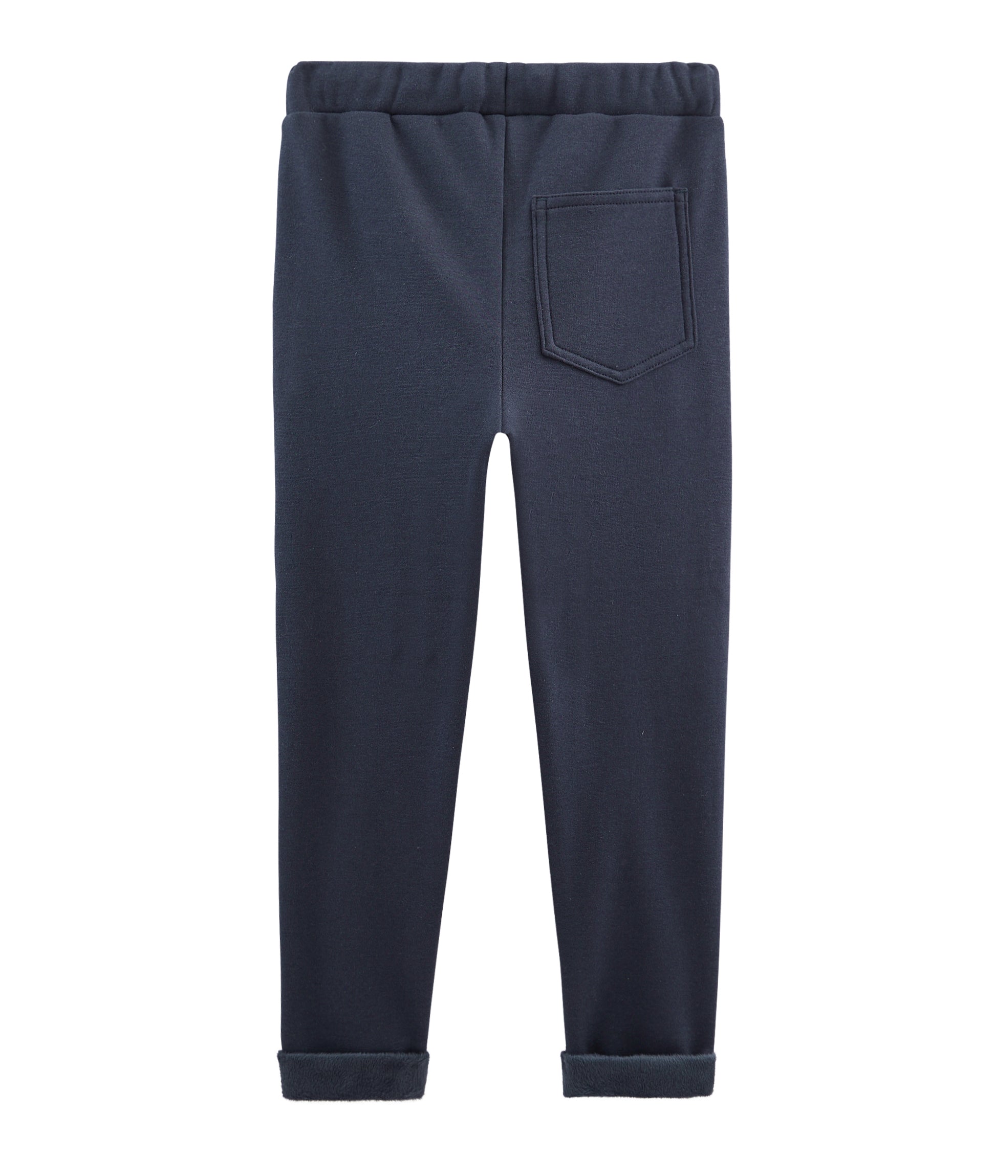 Boys Blue Cotton Trousers