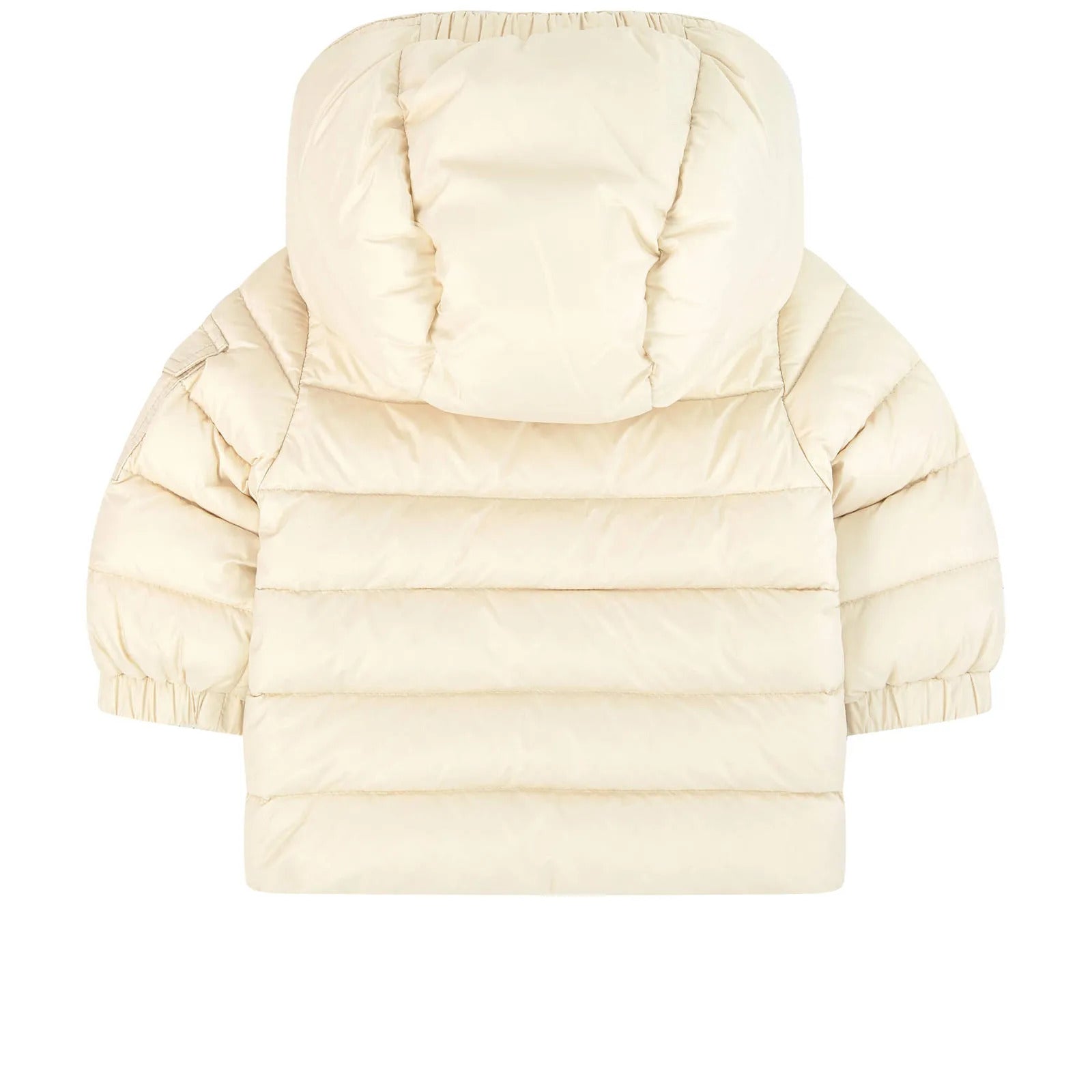 Baby Boys & Girls Light Beige Padded Down Jacket