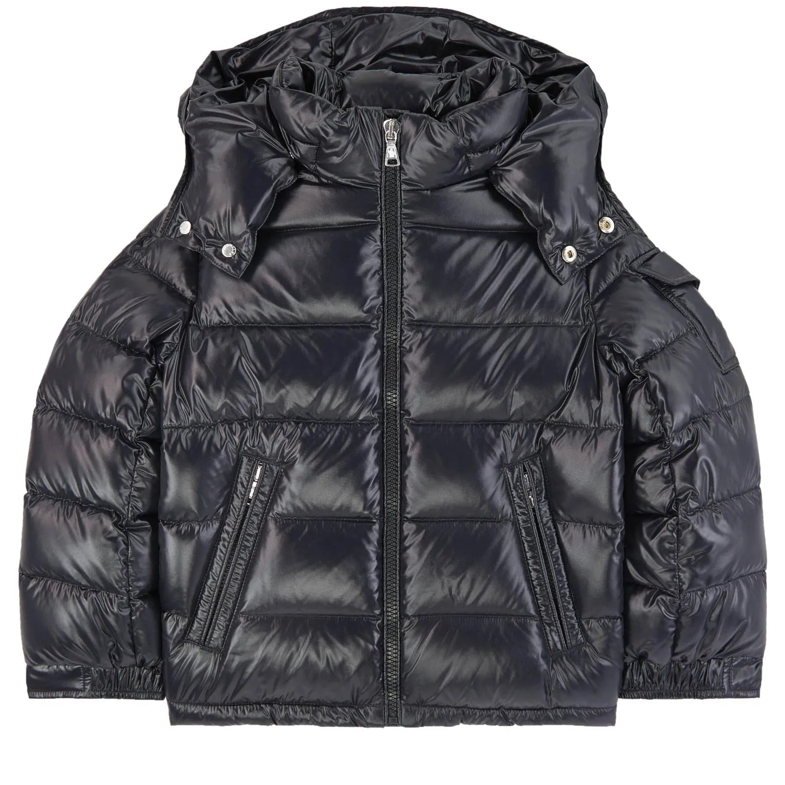 Boys Black "NEW_MAYA" Padded Down Jacket