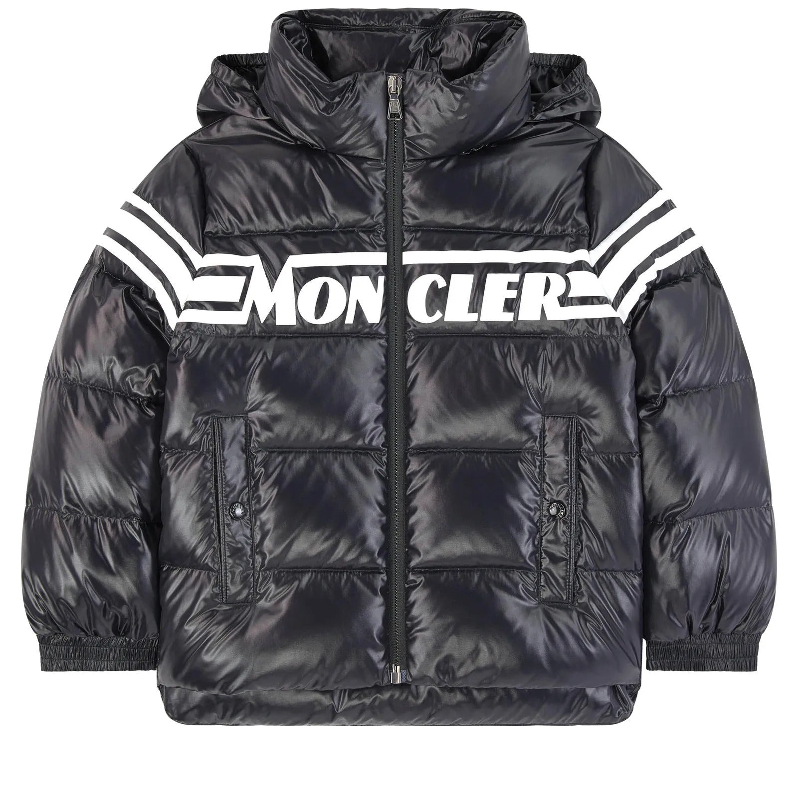 Boys Black "SAISE" Padded Down Jacket