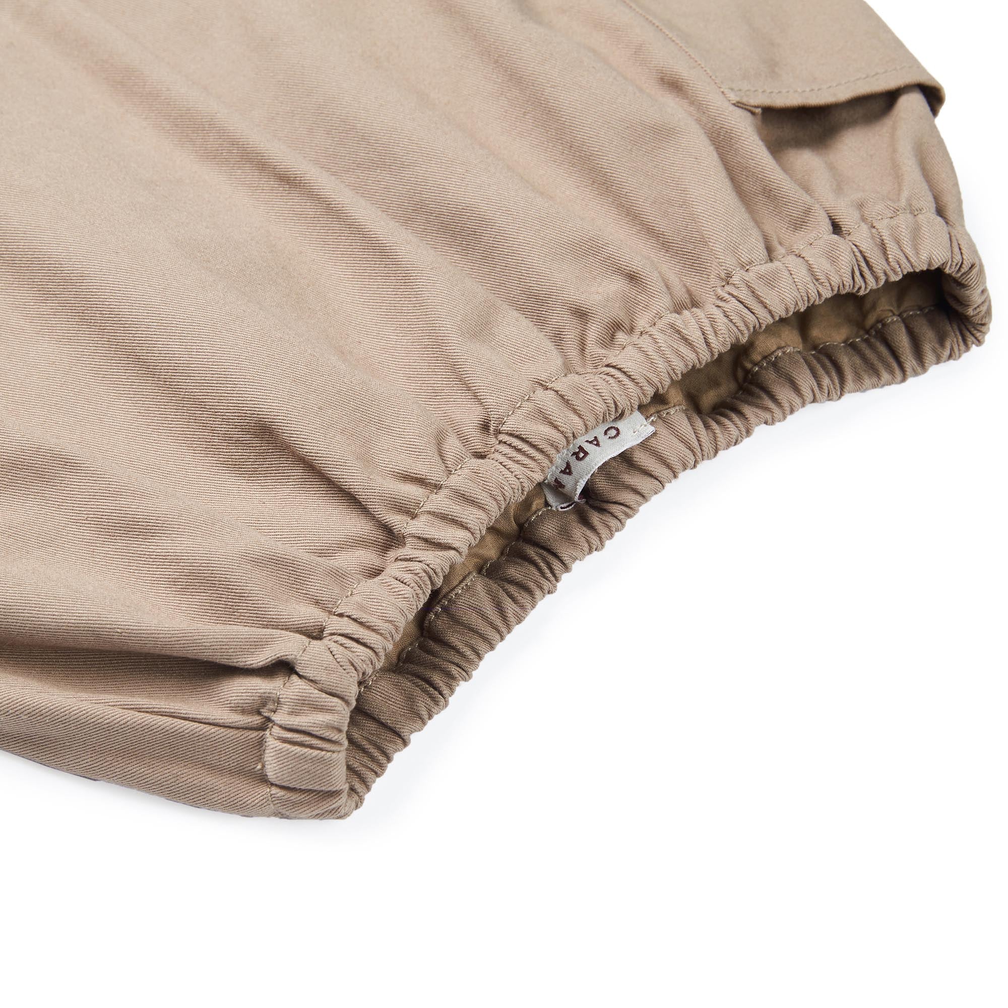 Baby Boys & Girls Khaki Cotton Trousers