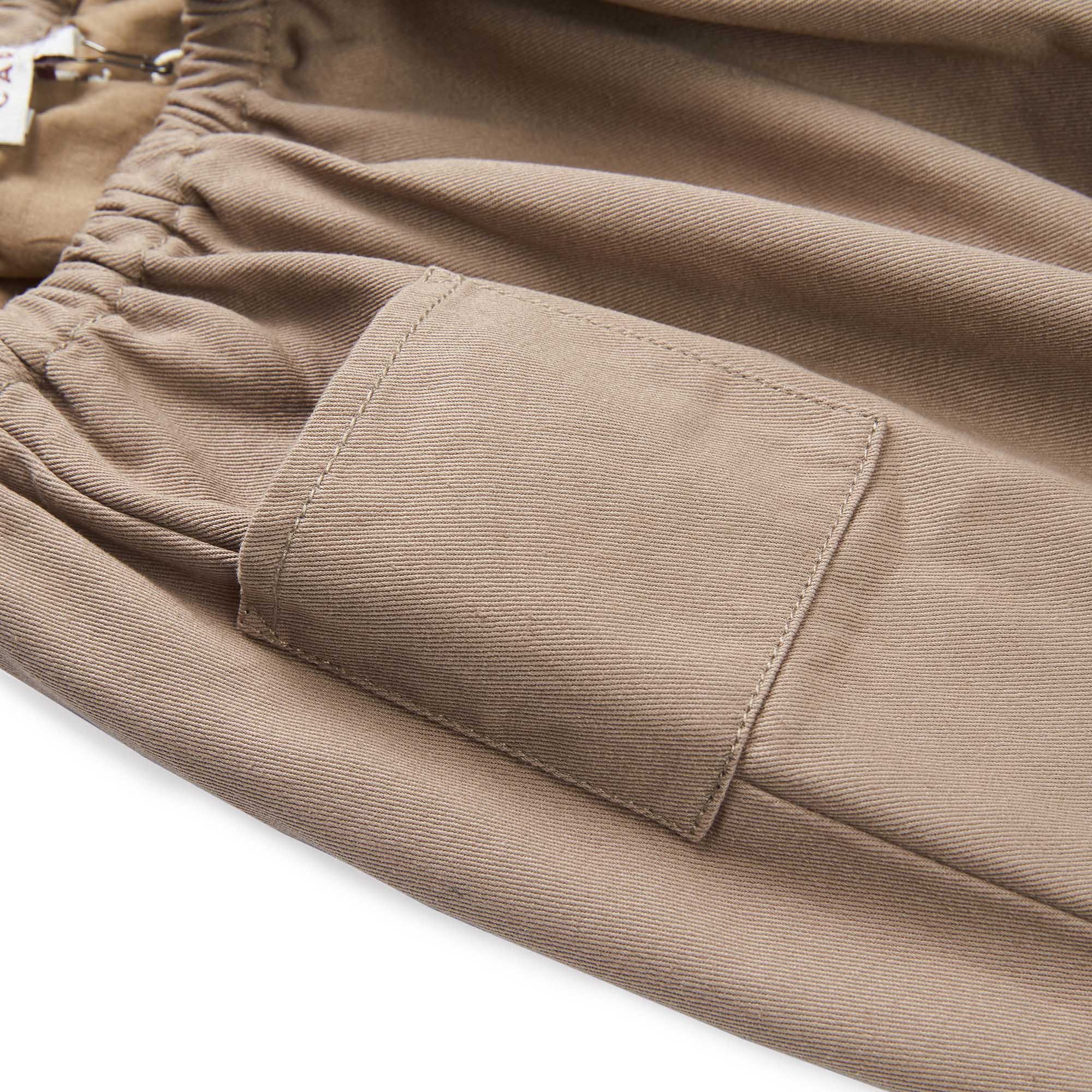 Baby Boys & Girls Khaki Cotton Trousers