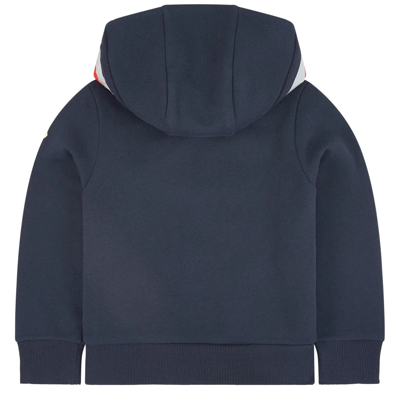 Boys Navy Padded Down Sweatshirt