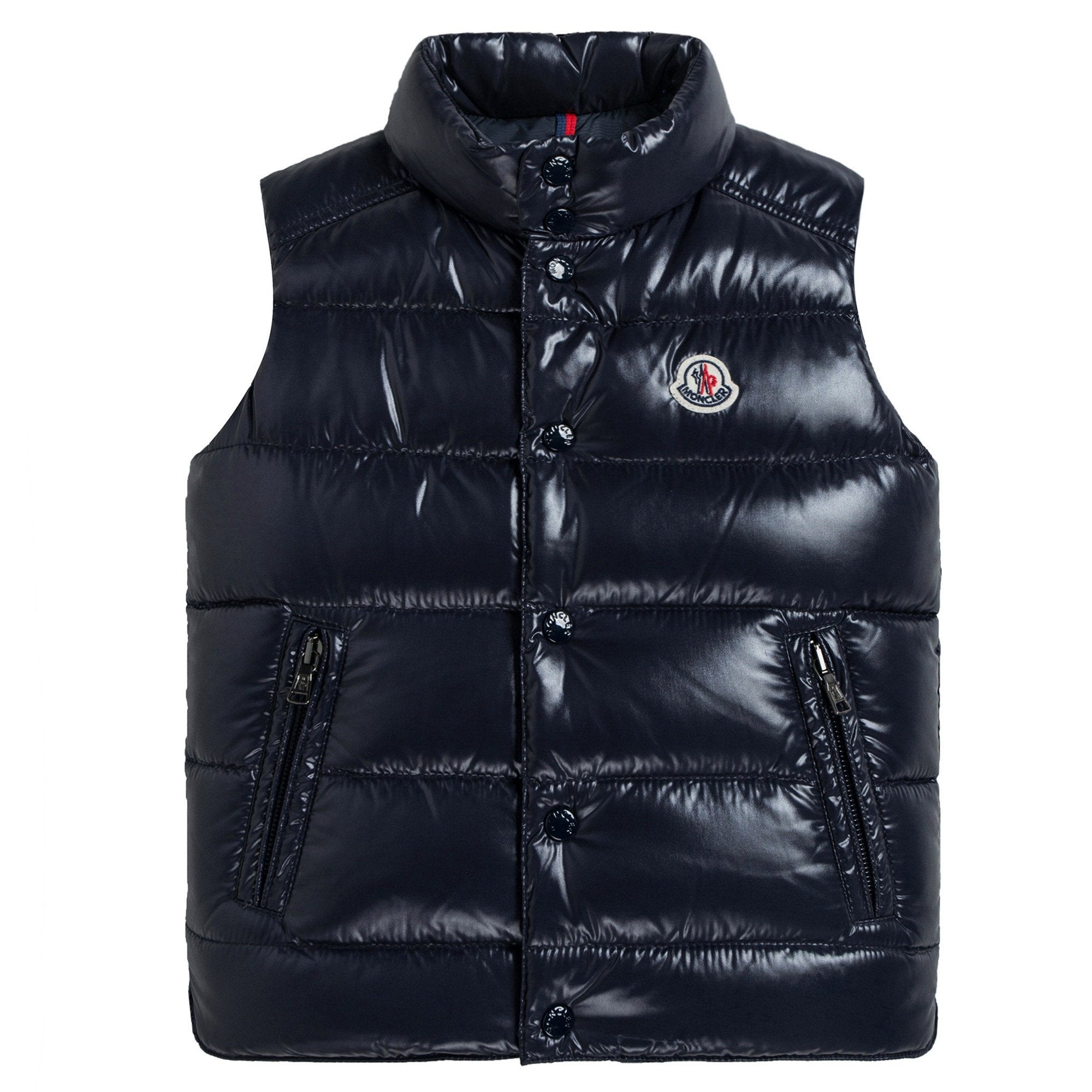 Boys & Girls 'Tib' Navy Padded Down Gilet