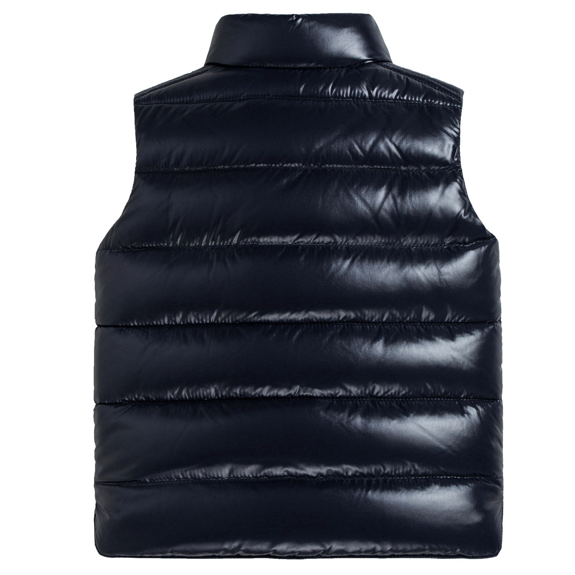 Boys & Girls 'Tib' Navy Padded Down Gilet