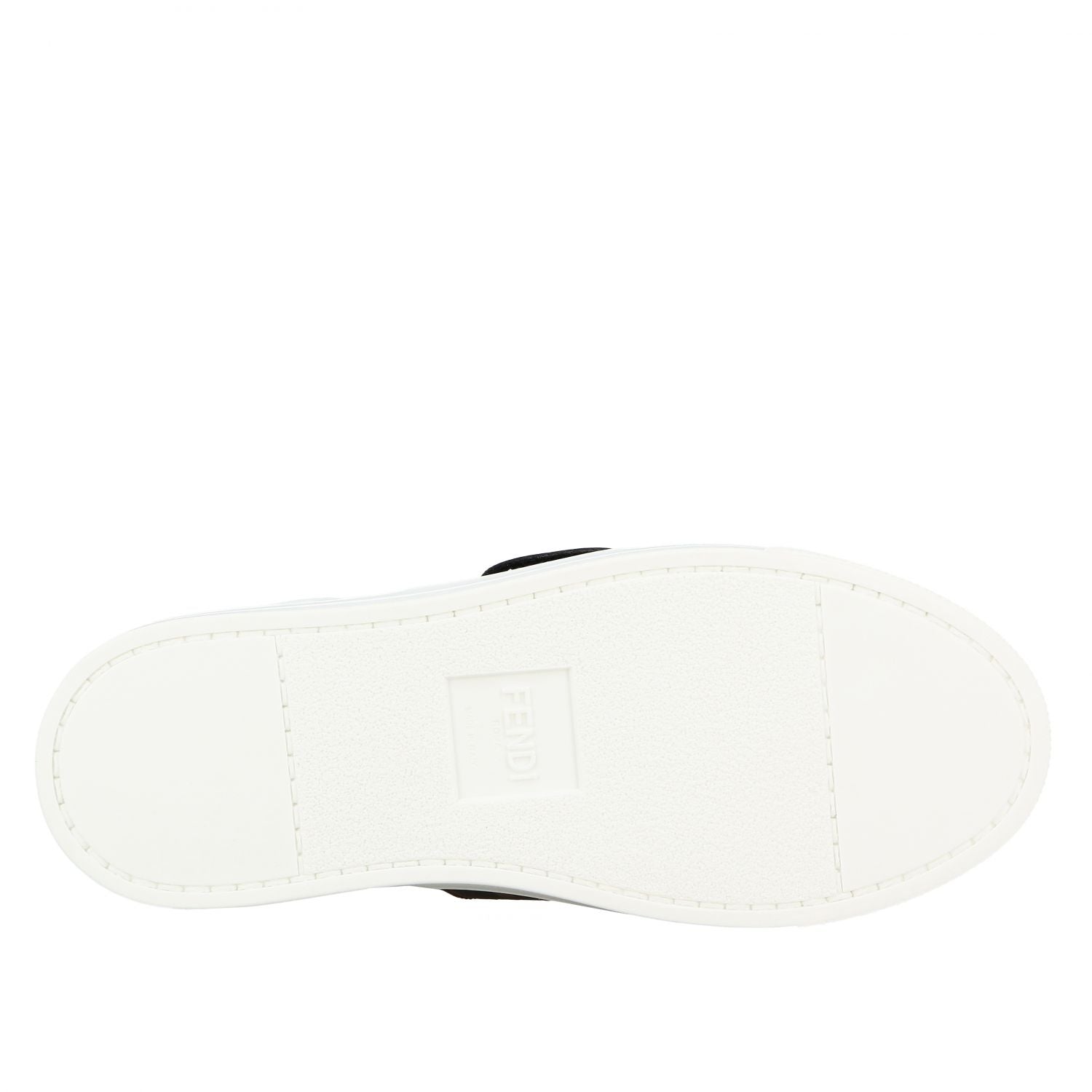 Boys & Girls White FF Calf Skin Shoes