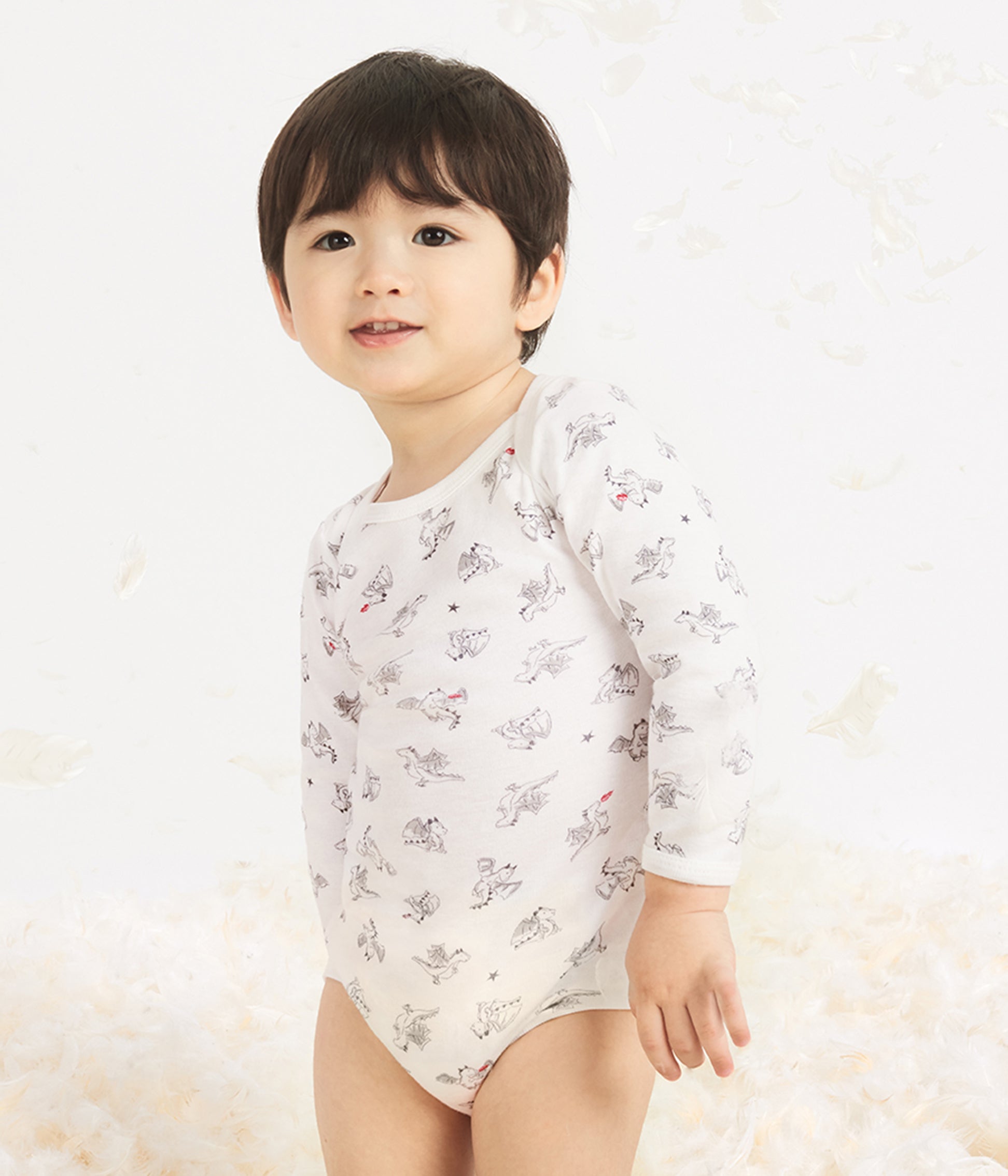 Baby Boys Multicolor Cotton Babysuit Set (（5Pieces）